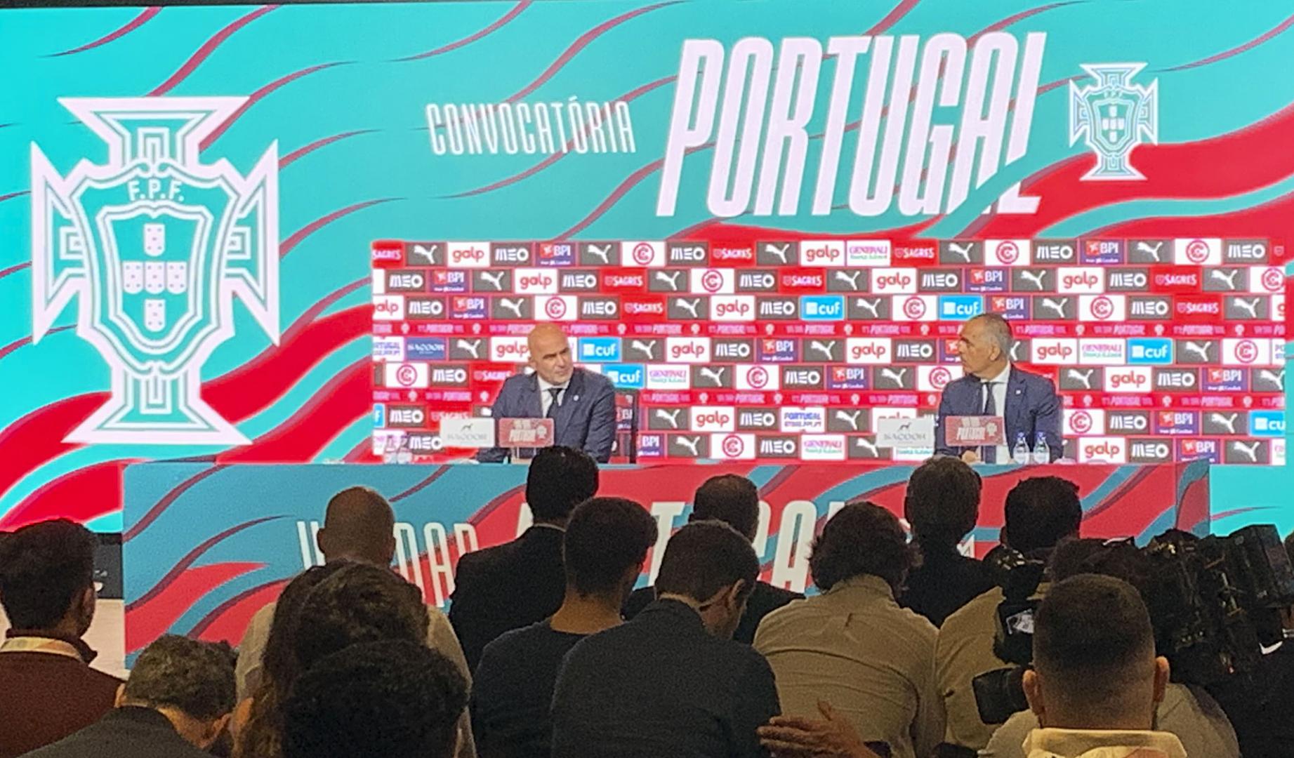El seleccionador de Portugal, Roberto Martínez,anuncia la lista de jugadores convocados para el Mundial de 2026