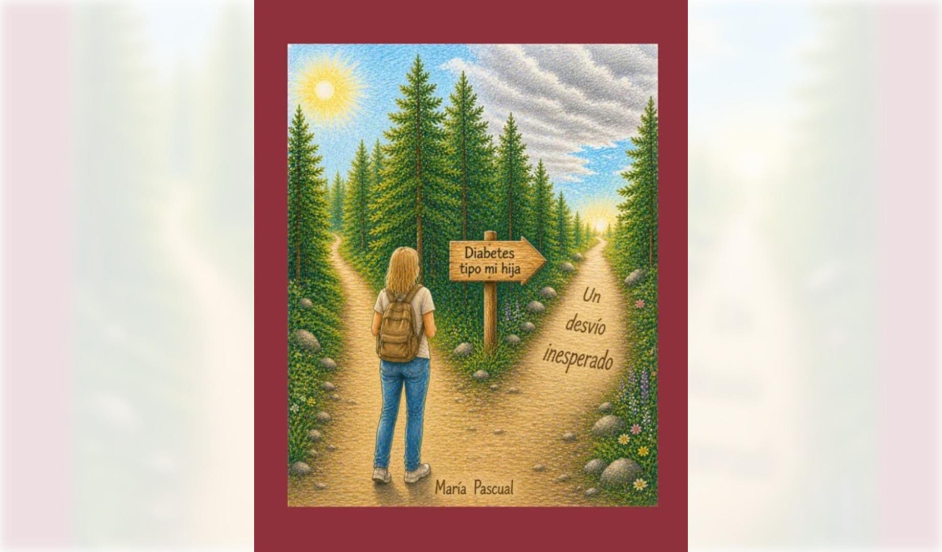 Parte de la portada del libro 'Un desvío inesperado', de María Pascual