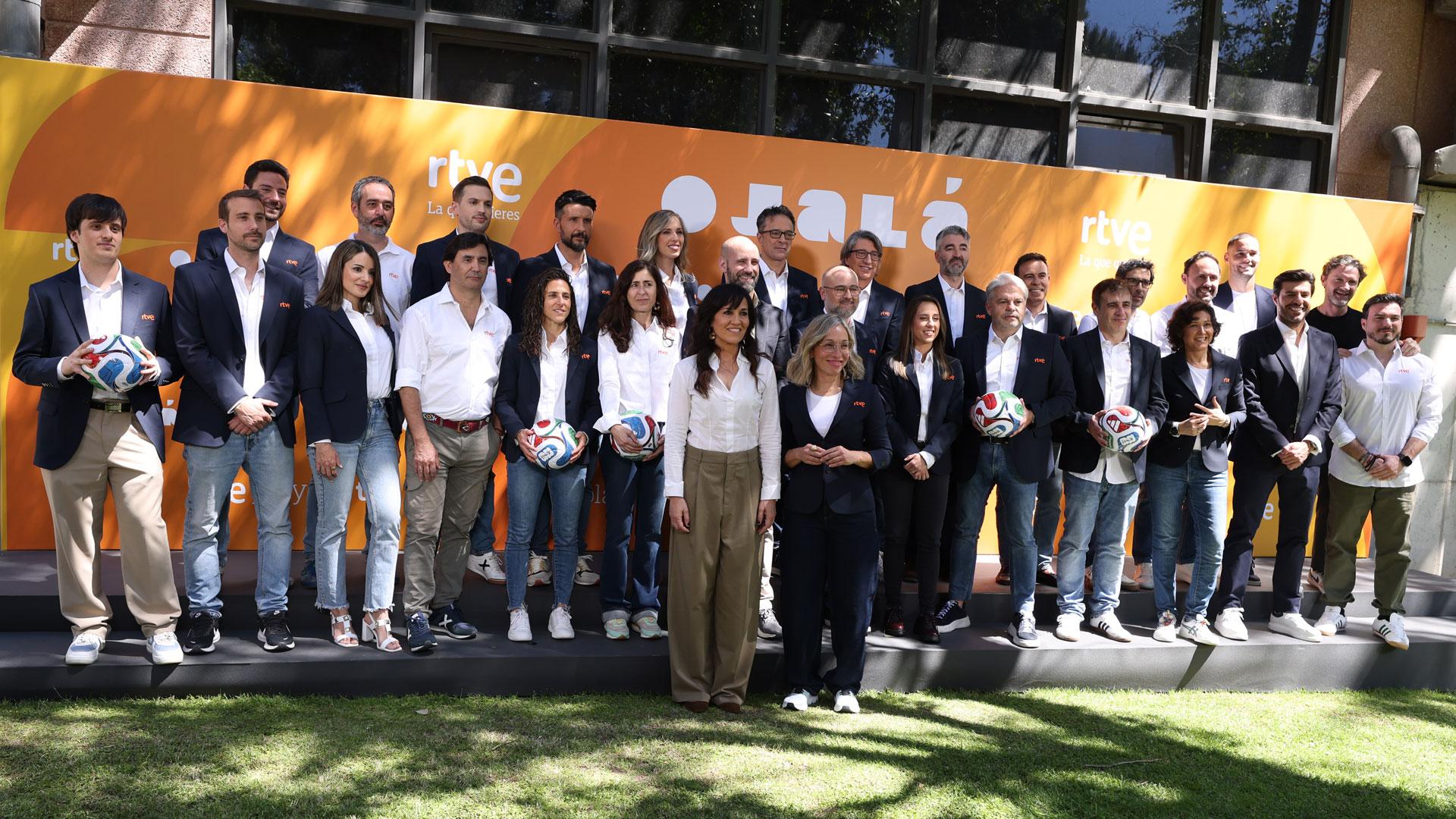 El equipo de RTVE que va a cubrir el Mundial de Fútbol desde el 11 de junio