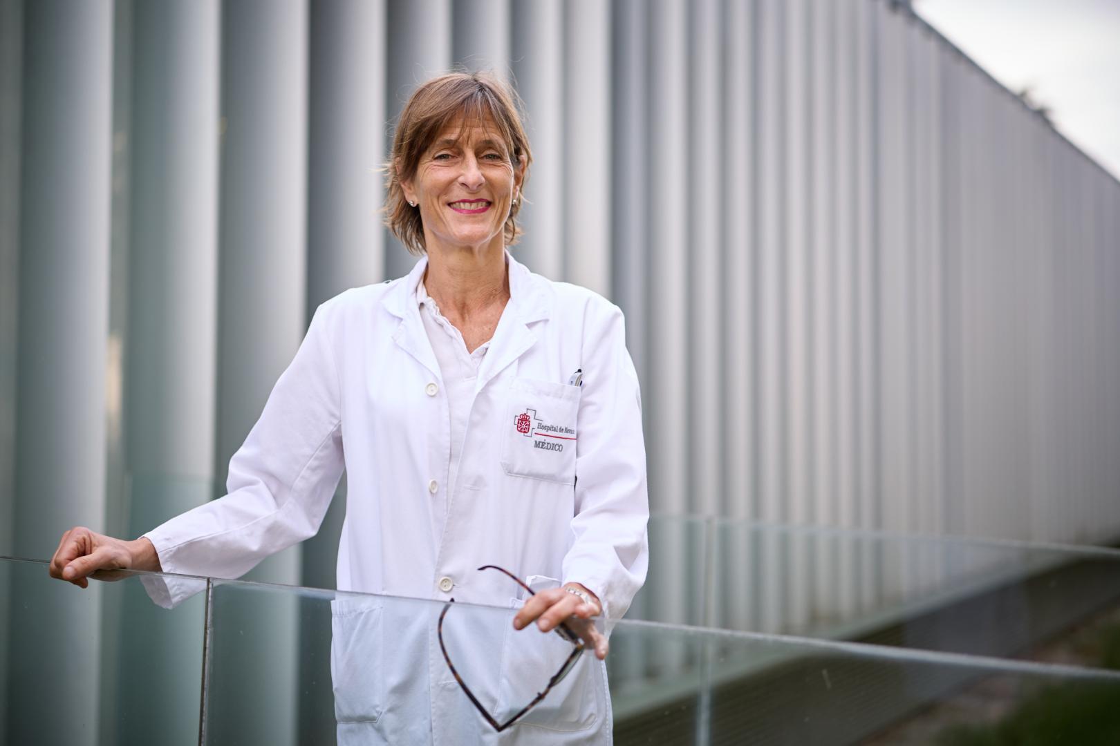 Belén González Glaría (Pamplona, 1979) es geriatra en el Hospital Universitario de Navarra y preside la Sociedad Navarra de Geriatría y Gerontología.
