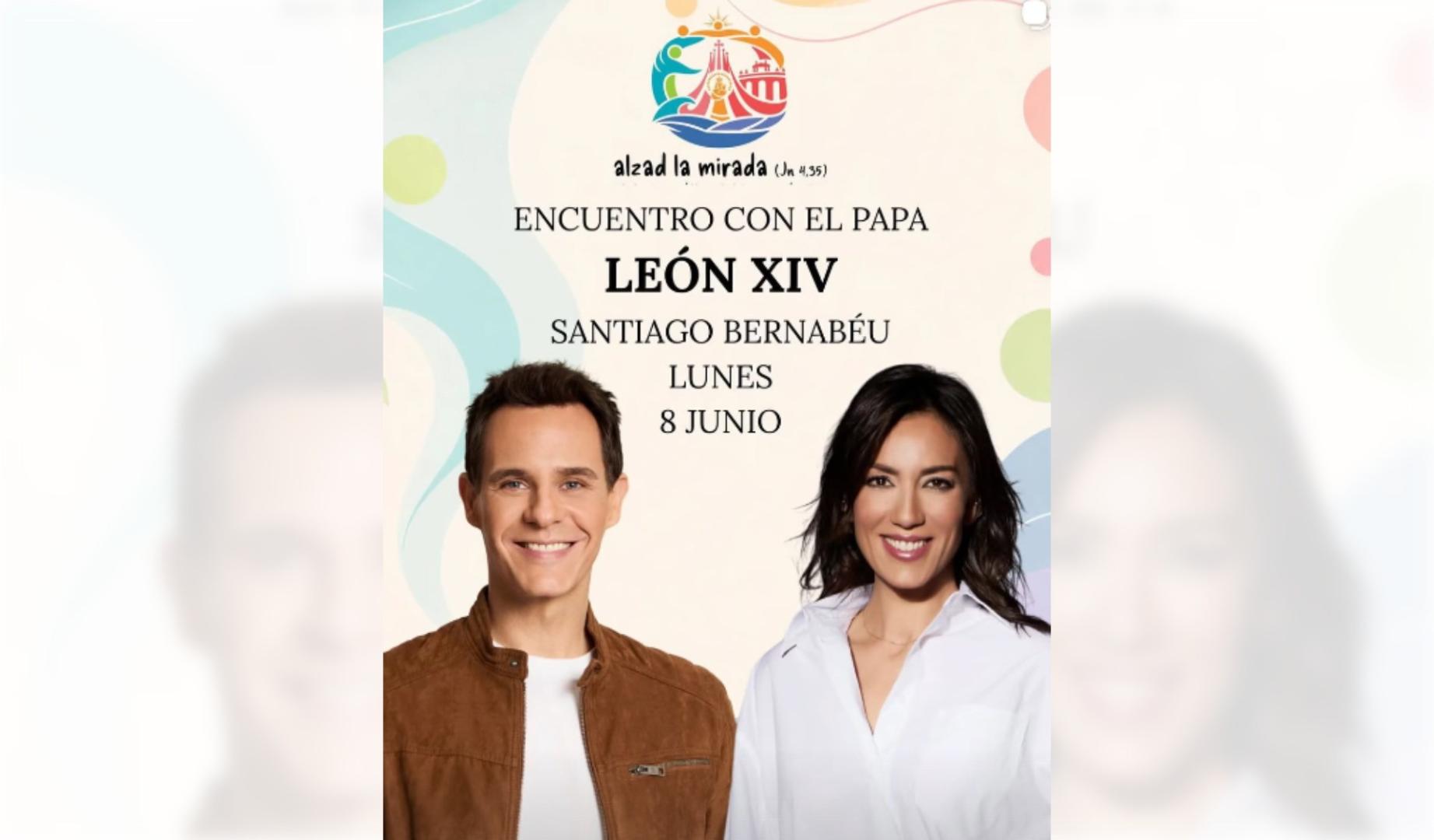 'Alzad la mirada' es el lema de la visita del papa León XIV a España