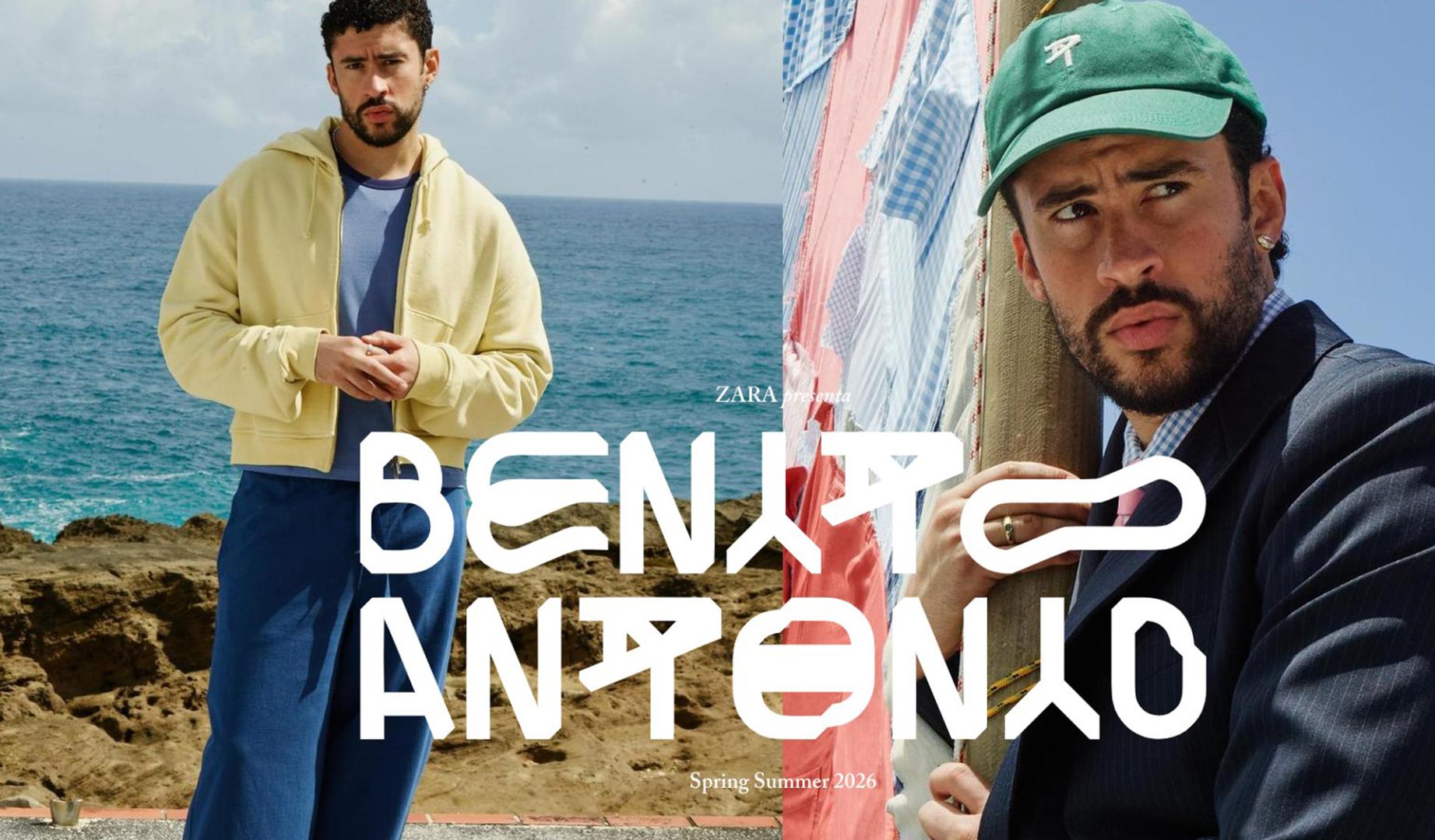 Bad Bunny y Zara presentan 'Benito Antonio', 150 piezas inspiradas en el artista