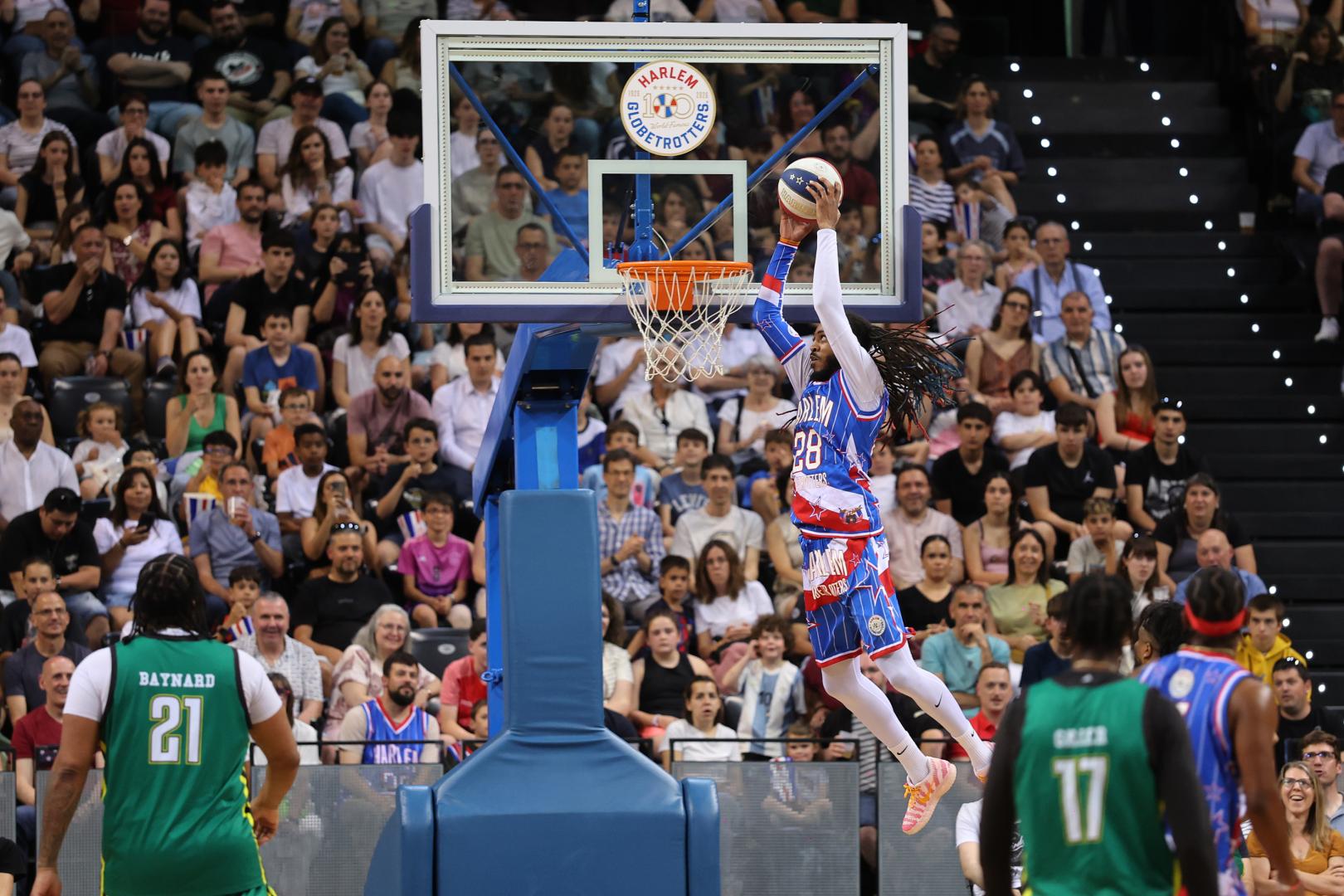 A: EDUARDO BUXENS F: 21 MAYO 2026 L: PAMPLONA , NAVARRA ARENA T: HARLEM GLOBE TROTTERS - ESPECTÁCULO DE BALONCESTO EN EL NAVARRA ARENA
