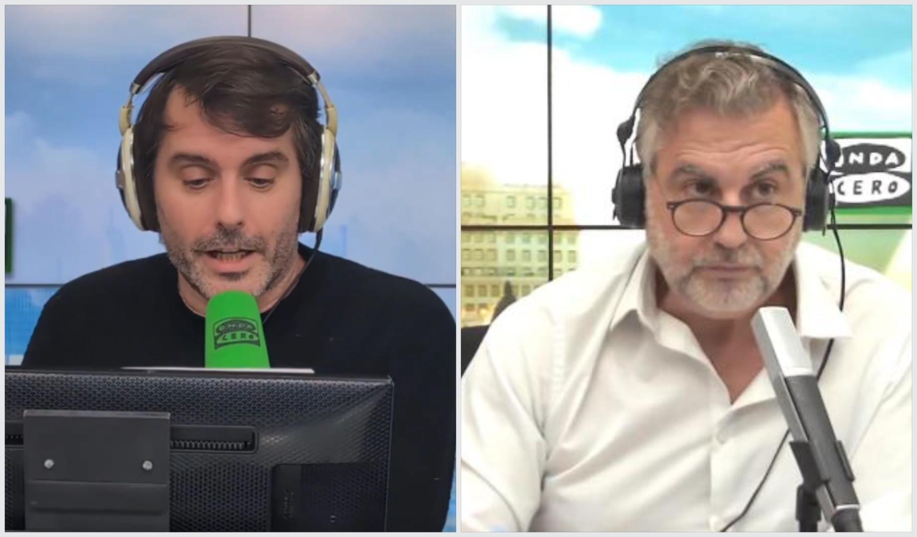 Rafa Latorre y Carlos Alsina
