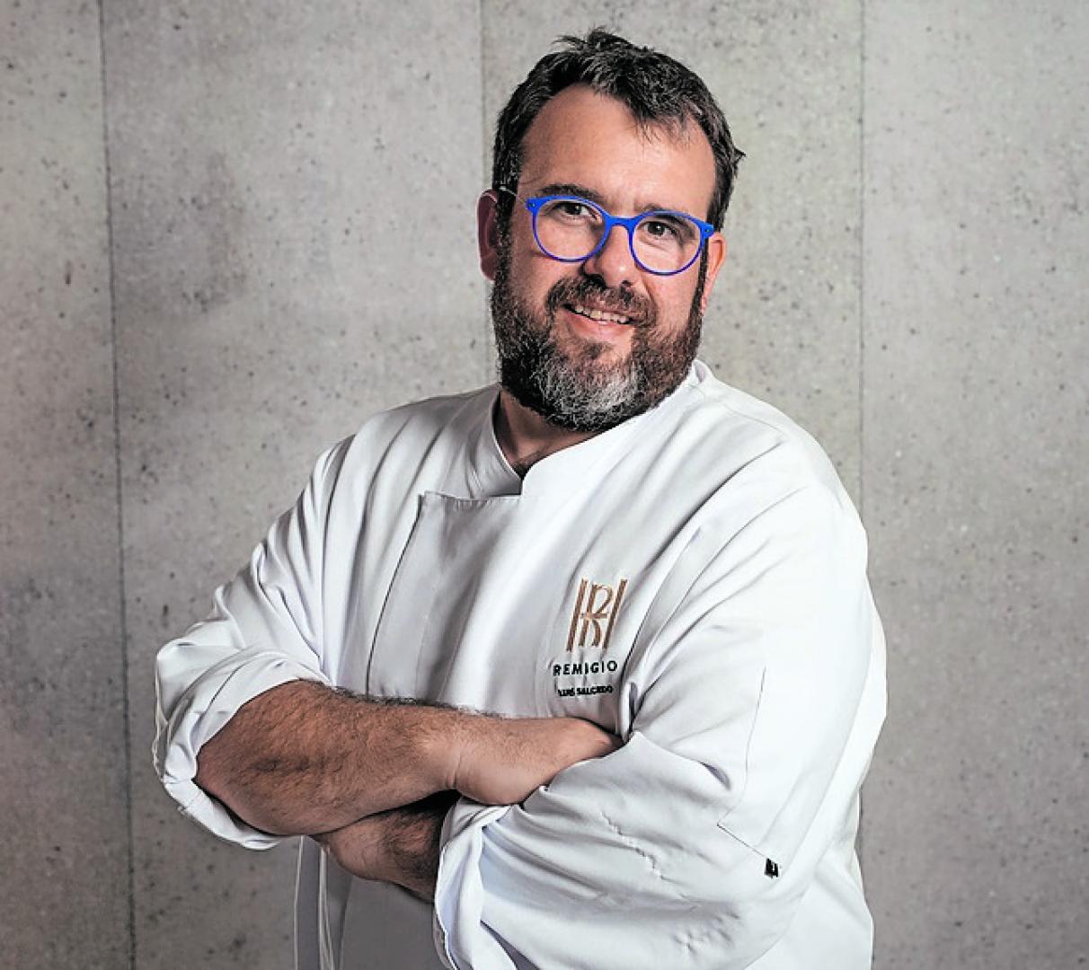 El chef de Tudela, Luis Salcedo