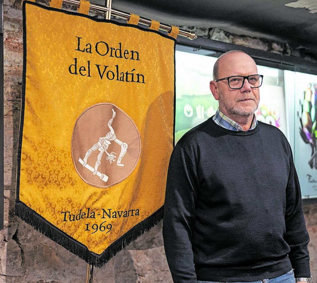Celes Sebastián, presidente de la Orden del Volatín