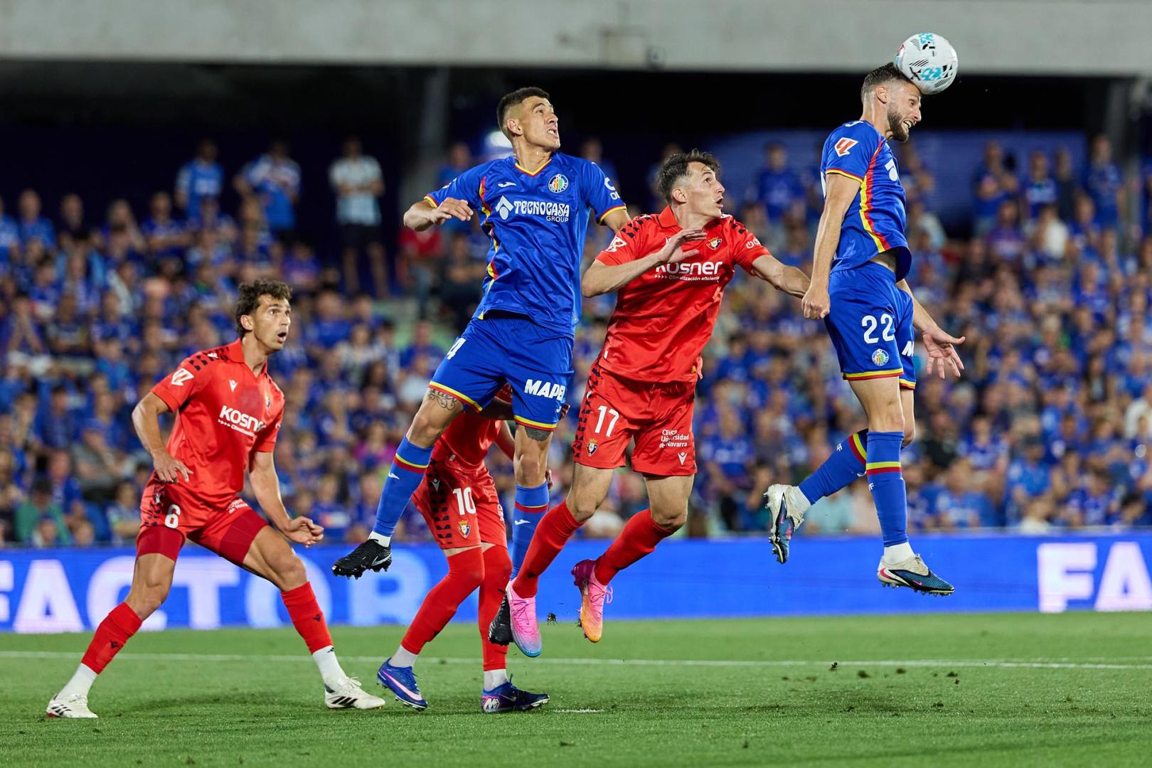 Foto del Getafe-Osasuna.