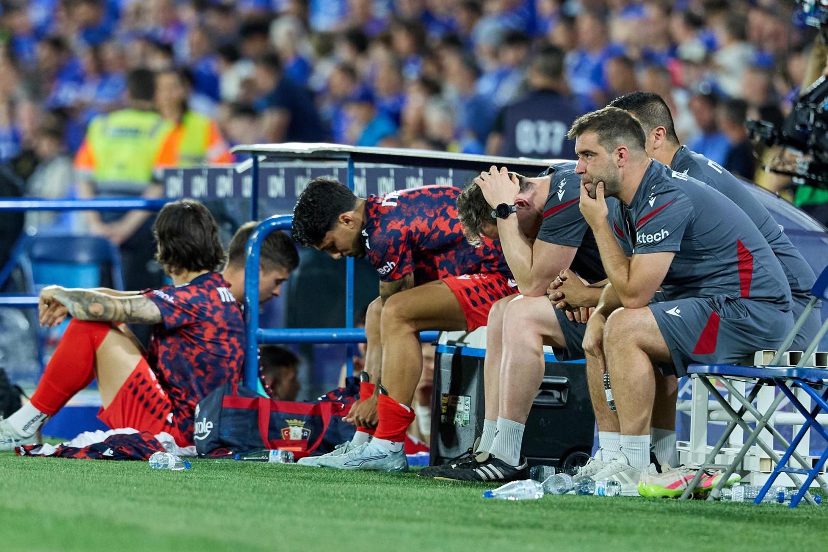 Fotos del partido Getafe-Osasuna