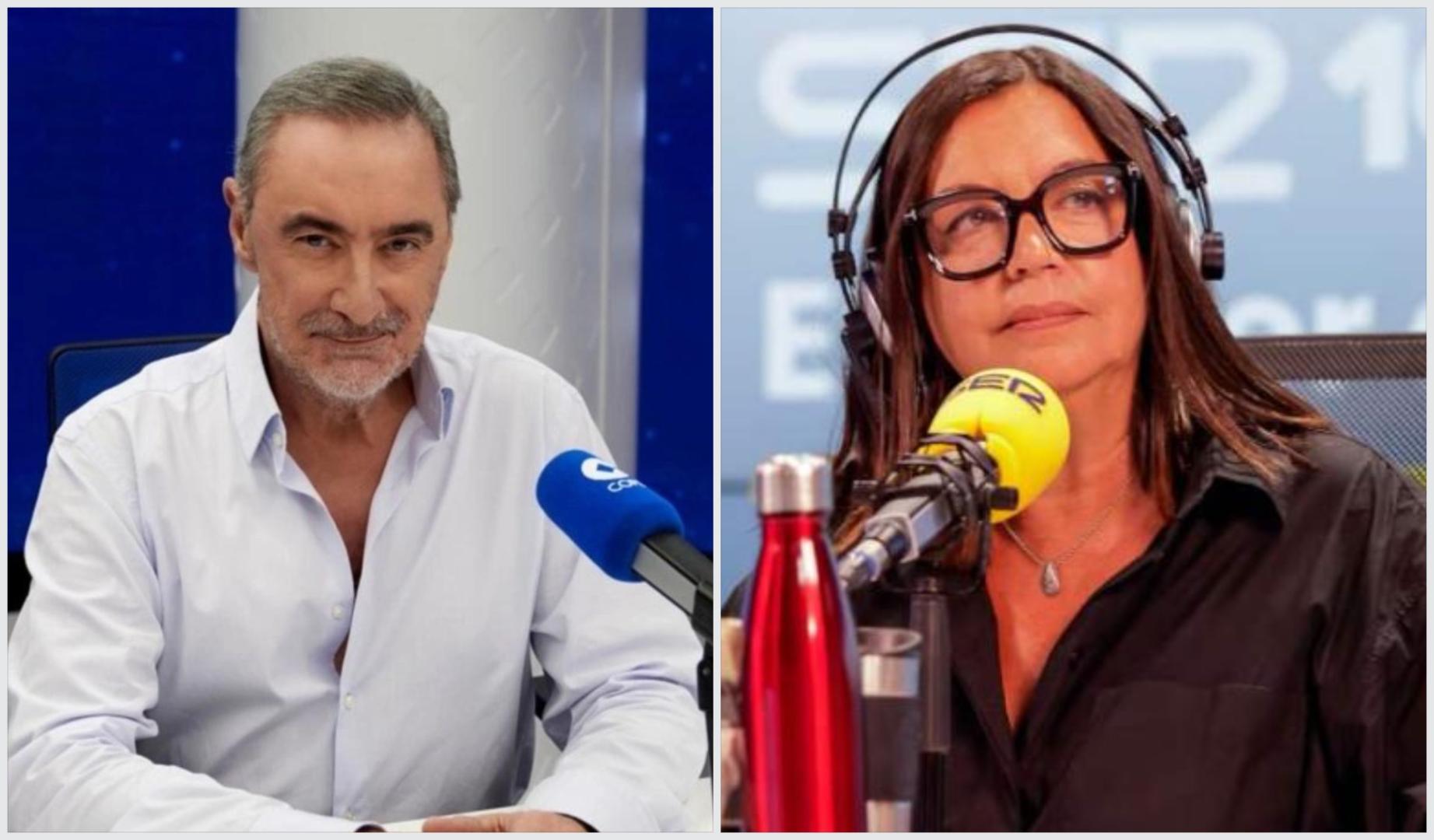 Carlos Herrera y Àngels Barceló