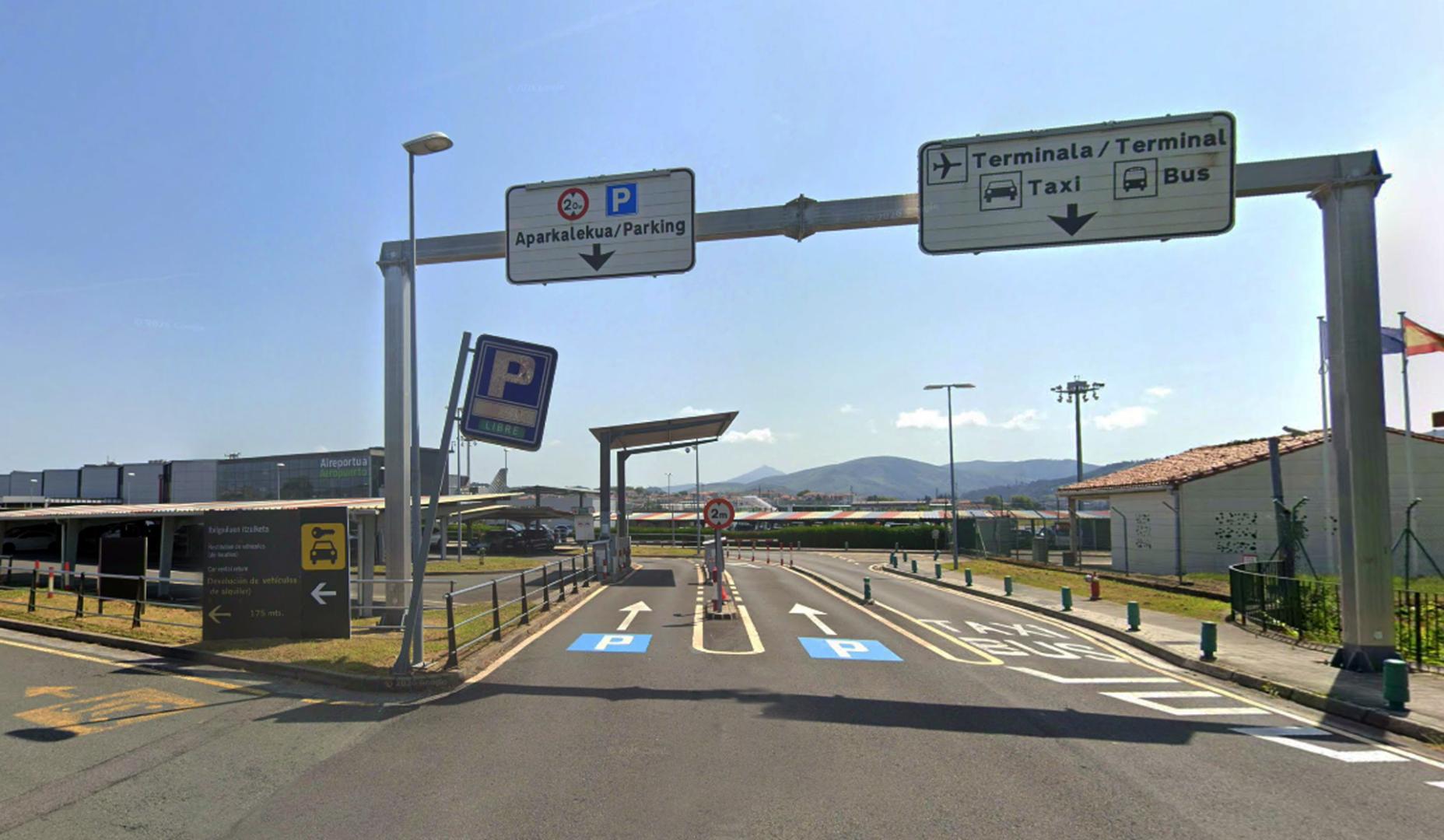 Acceso al aeropuerto de San Sebastián