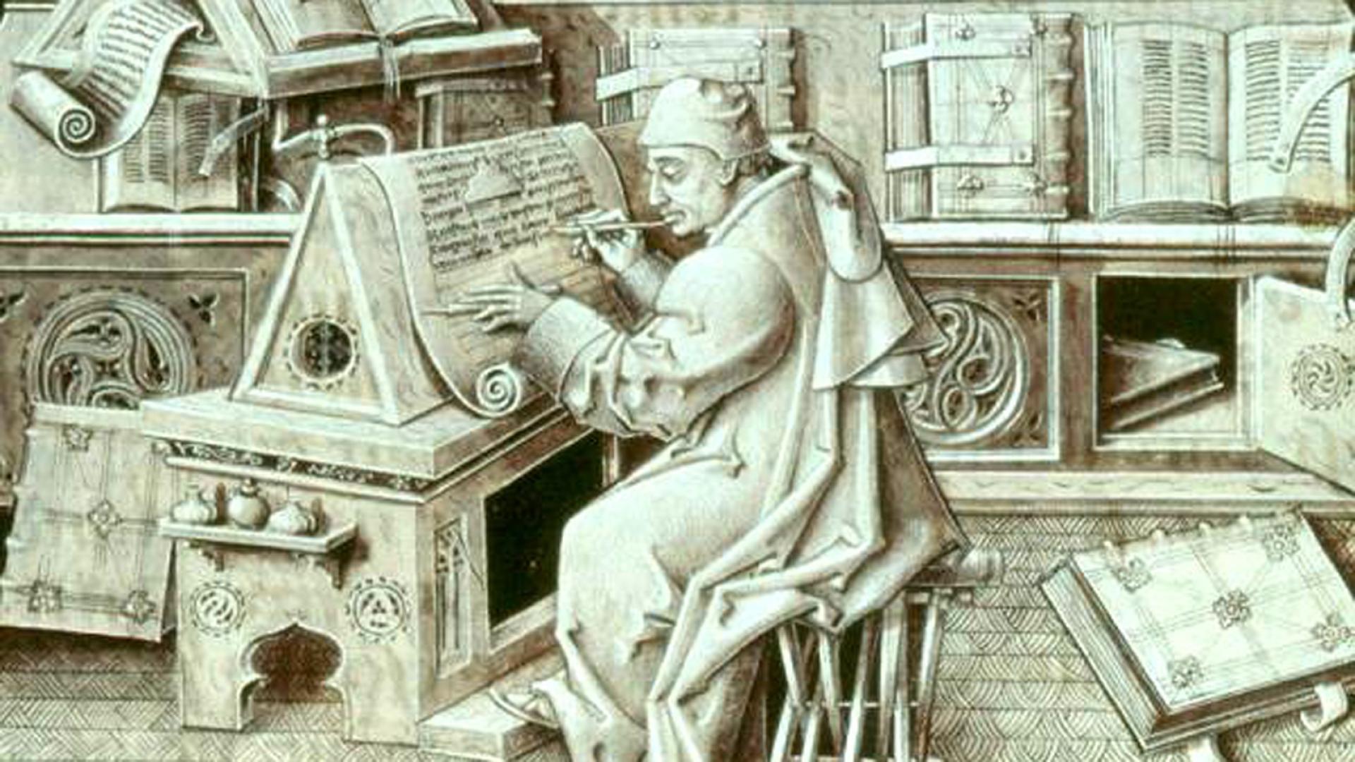 Monje medieval