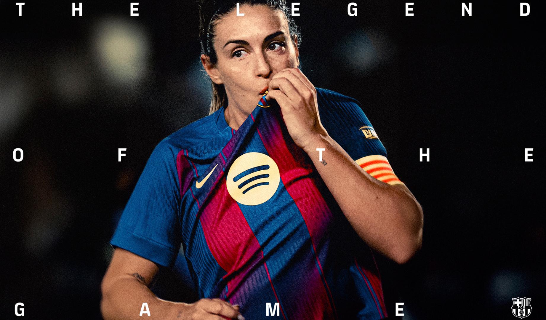 Alexia Putellas deja el Barça tras 14 temporadas