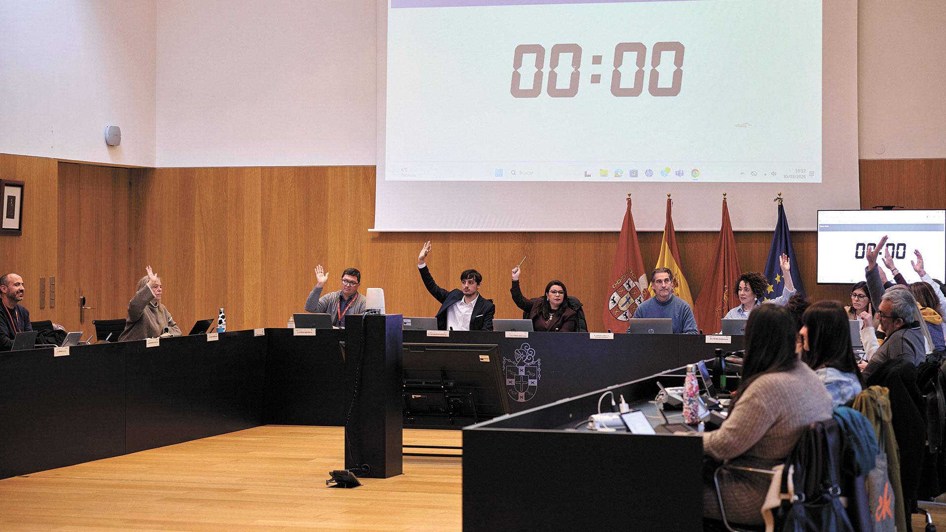 UPN y PP aprueban un punto del pleno en una sesión anterior del Valle de Egüés