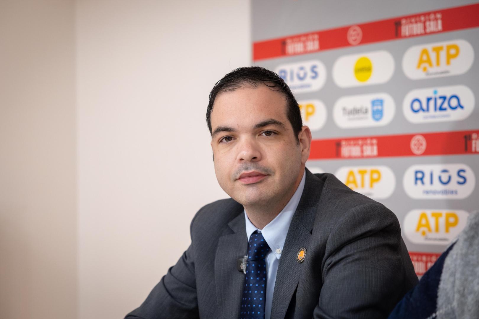 Ramón Lázaro, propietario del Ribera Navarra Fútbol Sala