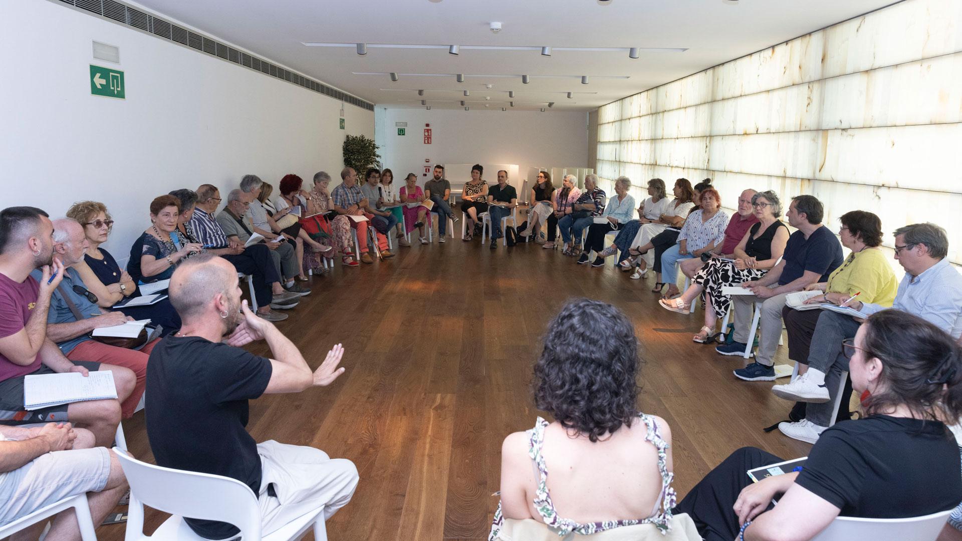 Reunión del Consejo Municipal de Personas Mayores de Pamplona