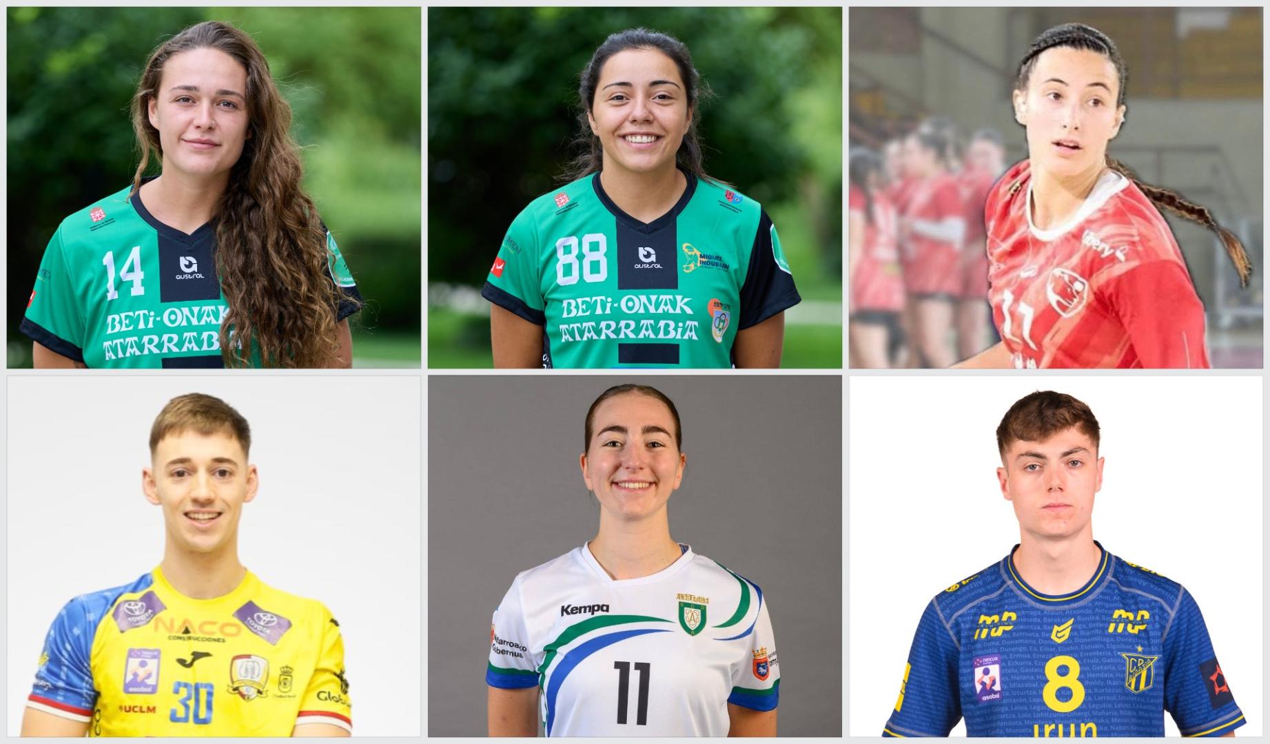 Isi Fernández-Agustí, Nerea Canas, Itahisa Castillo, Aitor Albizu, Uxue Morentin y Xavier González, convocados para jugar el Mundial universitario