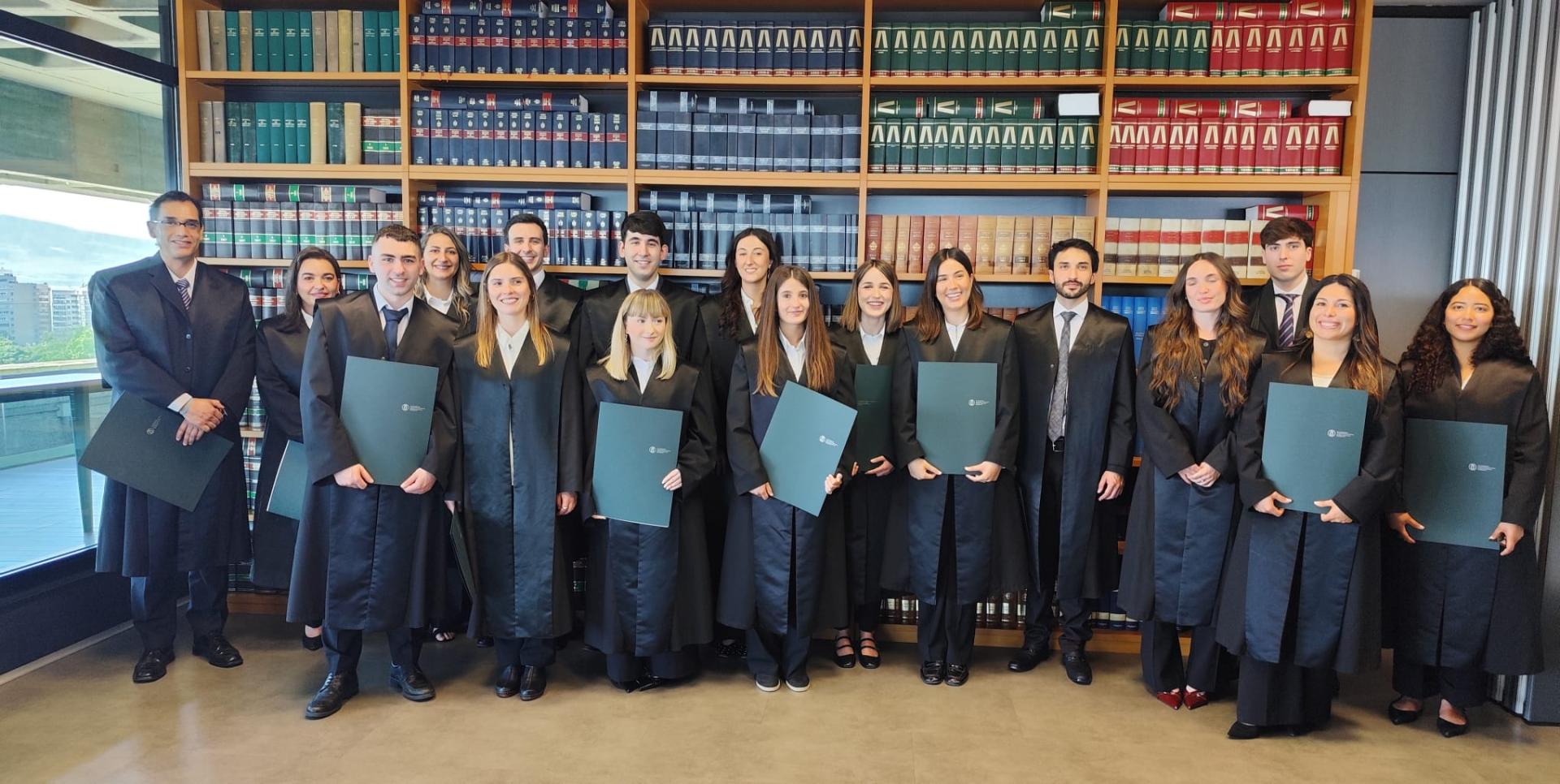 Nuevas incoporaciones al Colegio de Abogados de Pamplona