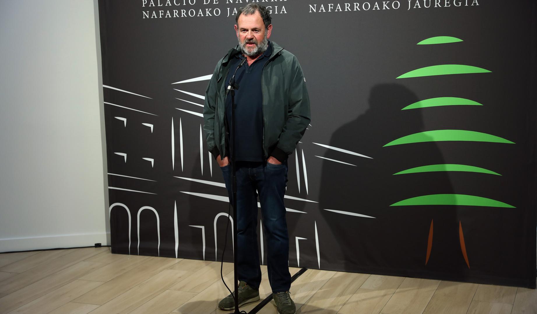 Fermín Gorraiz, reelegido presidente de ENHE Nafarroa, en una imagen de archivo