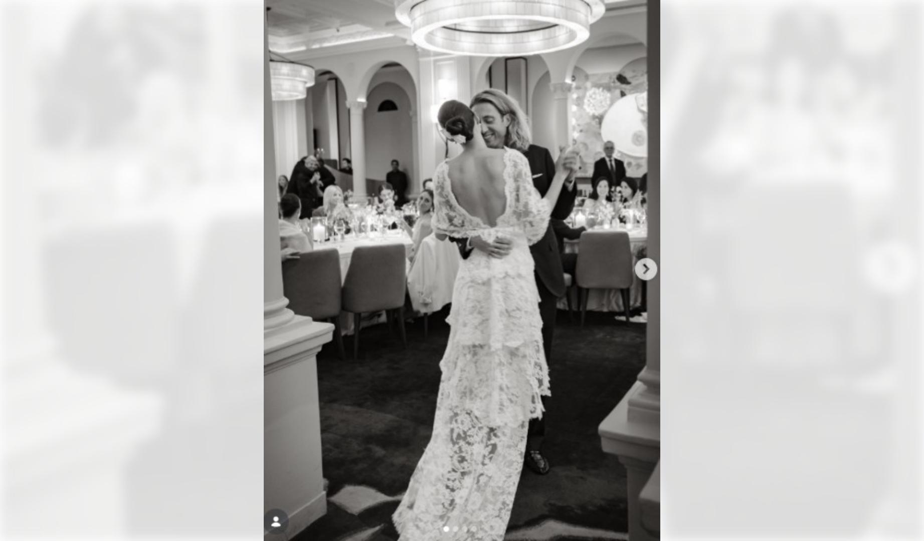 Imagen de la boda de Rocío Crusset, hija de Carlos Herrera y Mariló Montero, en Nueva York
