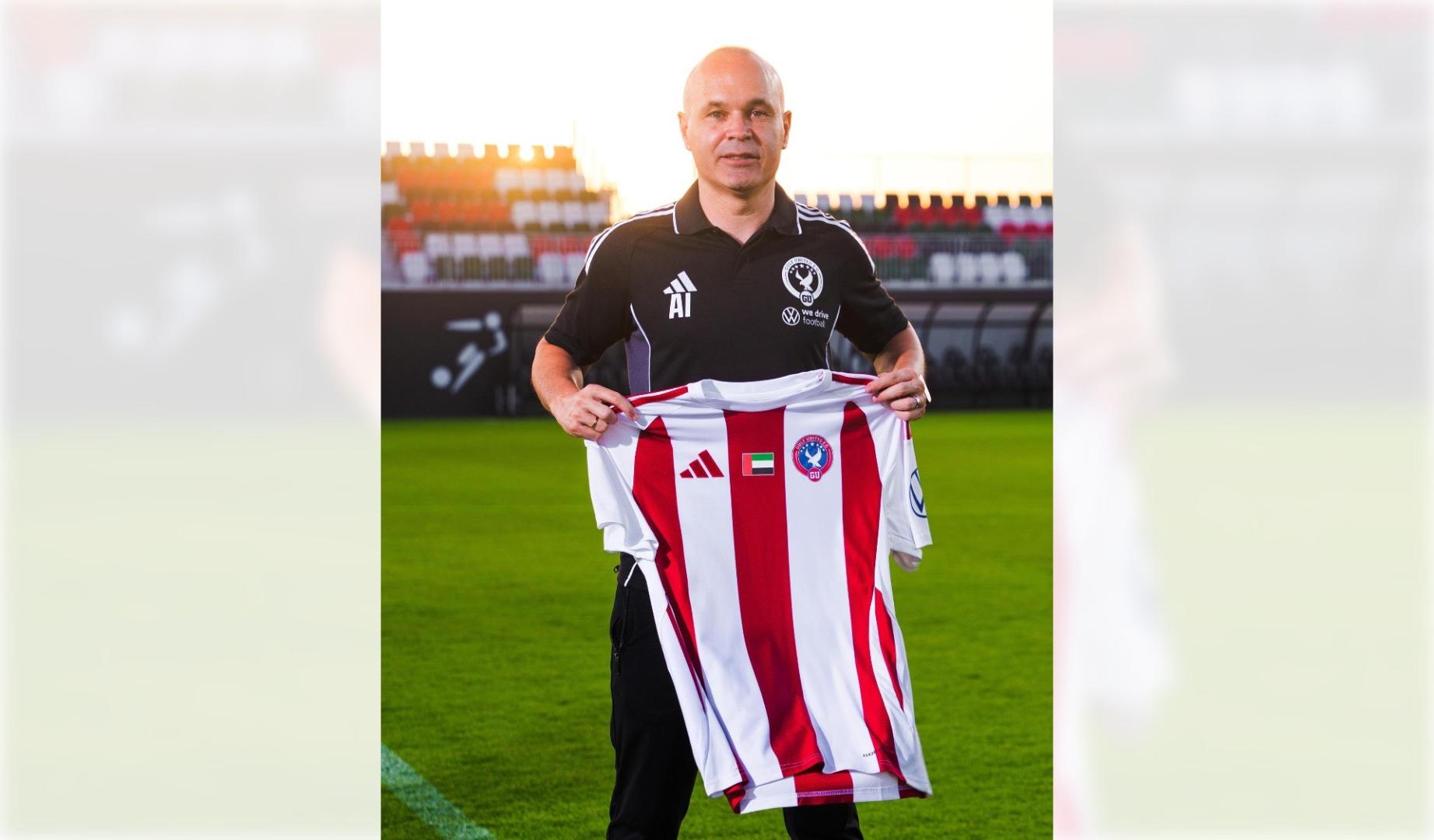 Andrés Iniesta entrenará al Gulf United FC de Emiratos Árabes Unidos