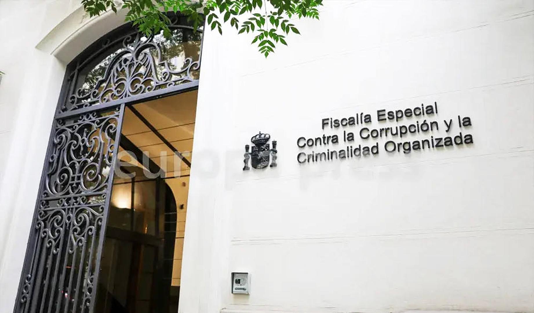 Sede de la Fiscalía Anticorrupción en Madrid