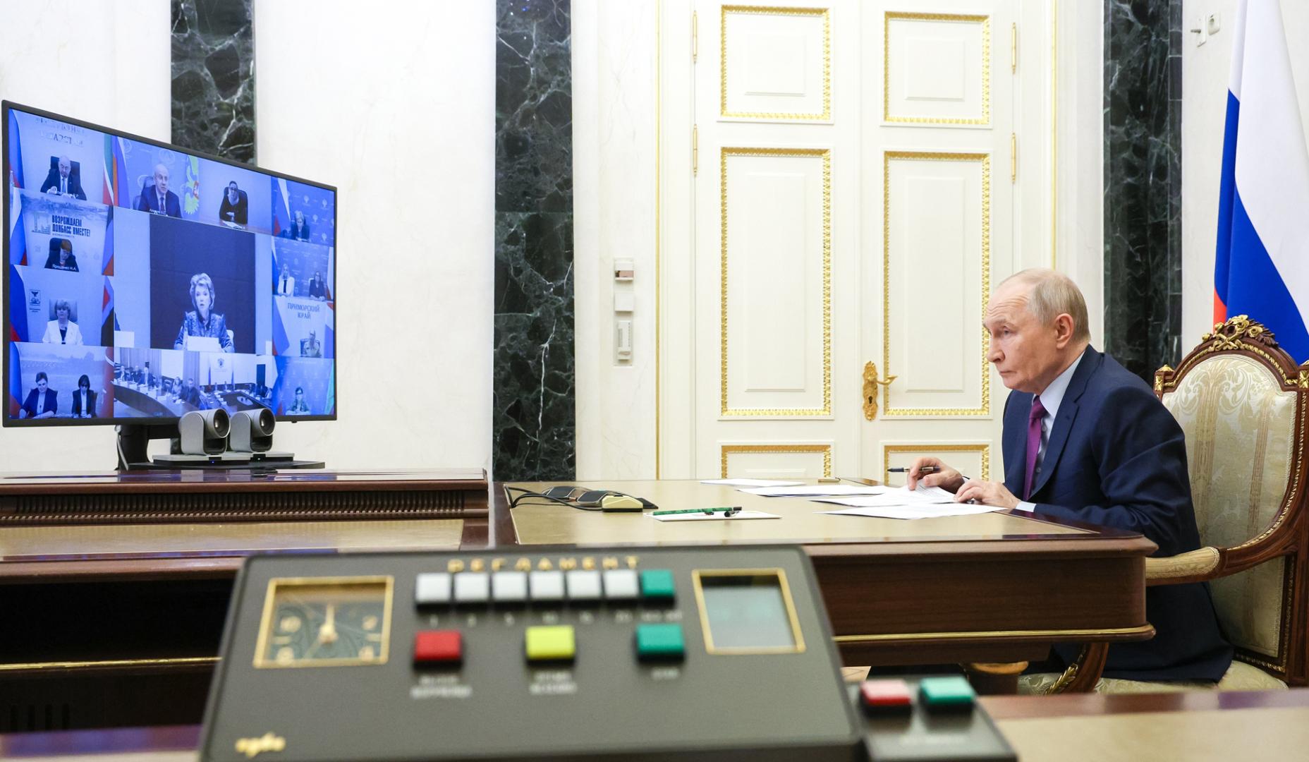 El presidente de Rusia, Vladimir Putin
