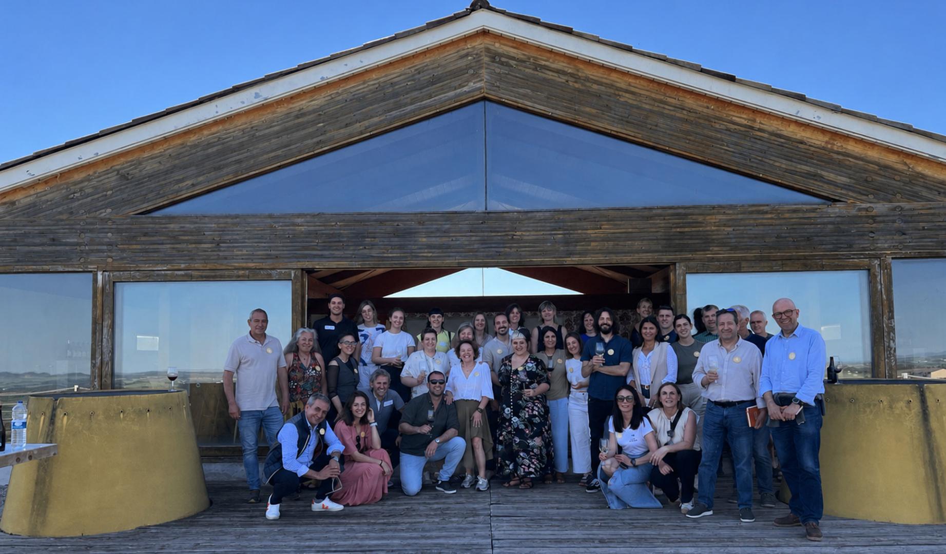 Participantes en la presentación del Club de Turismo Enogastronómico de Navarra.