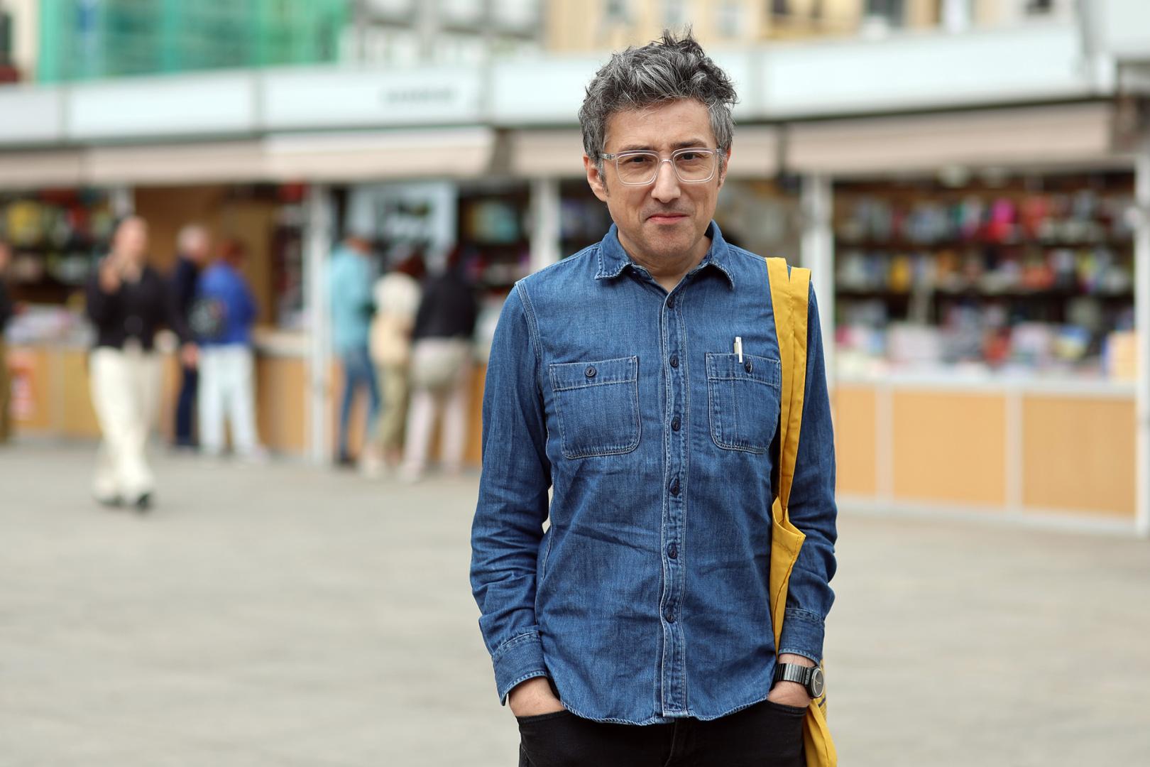Patricio Pron, este martes en Pamplona