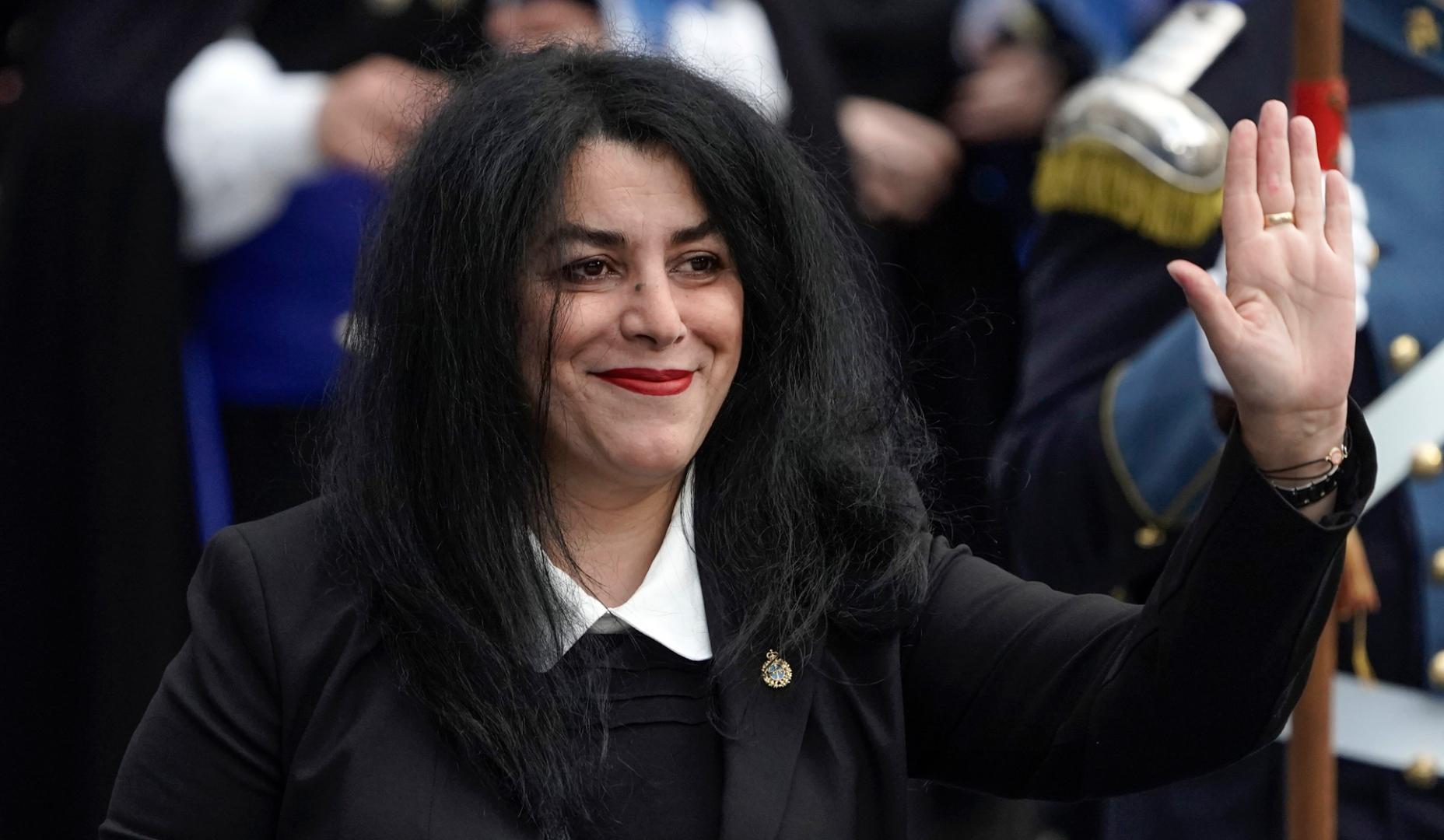 Foto de archivo de la artista francoiraní Marjane Satrapi