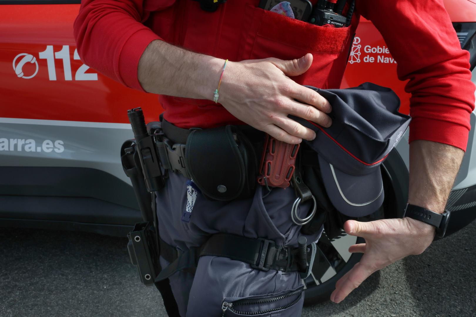 La Policía Foral realizó la detención de los menores