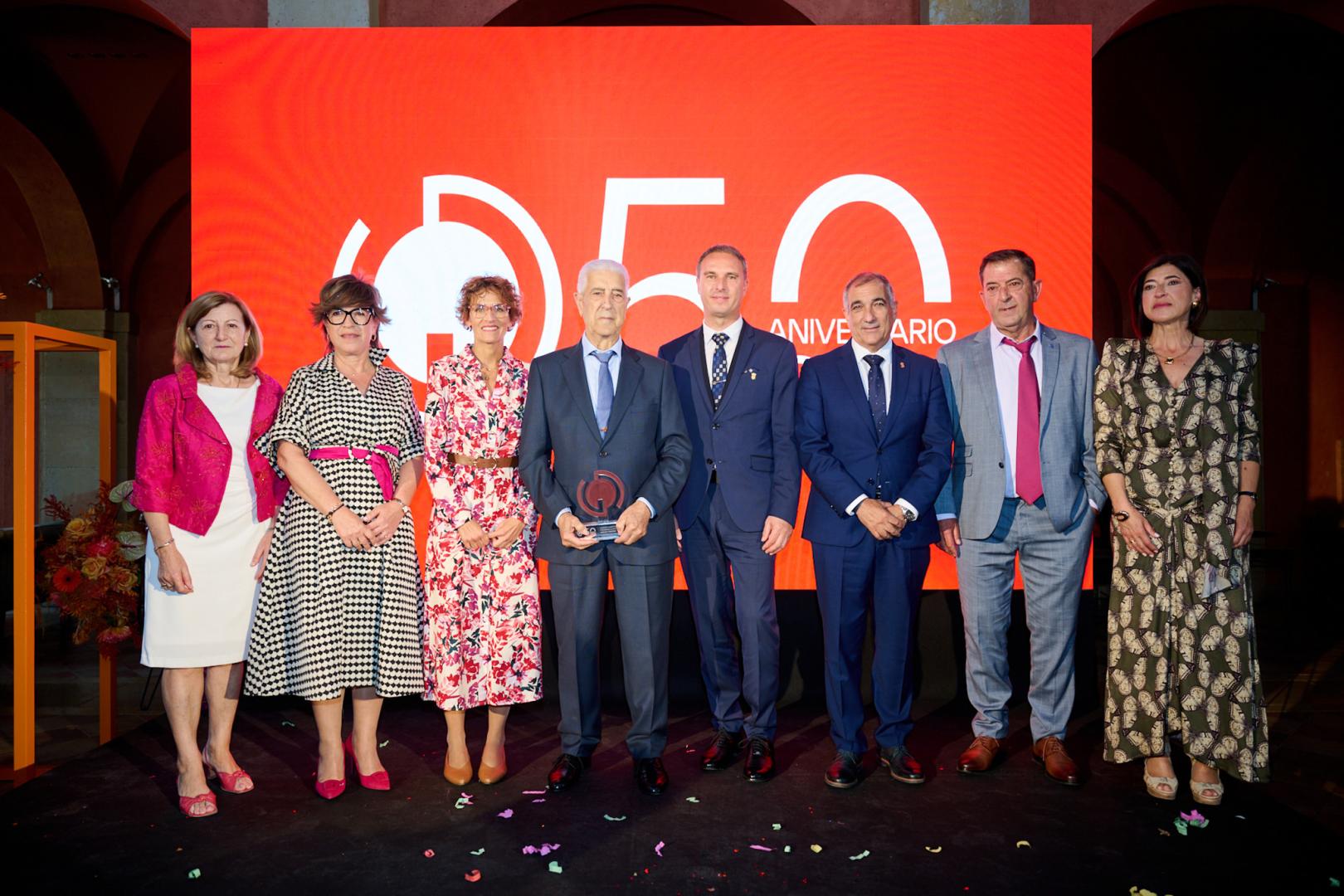 Imagen de la celebración de los 50 años de trayectoria de Construcciones Garbayo Chivite