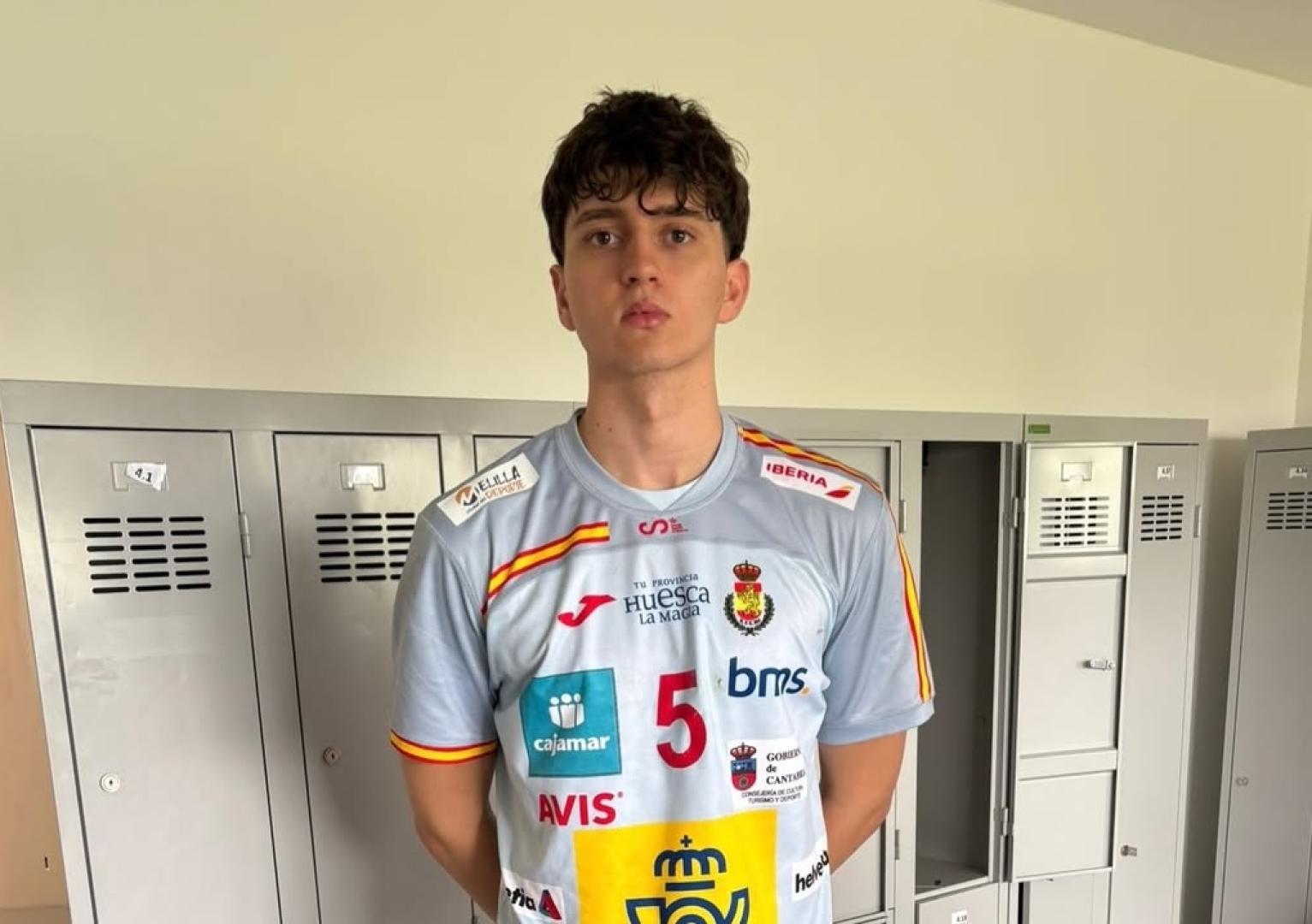 Diego Cristian Lita, pivote madrileño e internacional juvenil que se unirá al proyecto de Anaitasuna