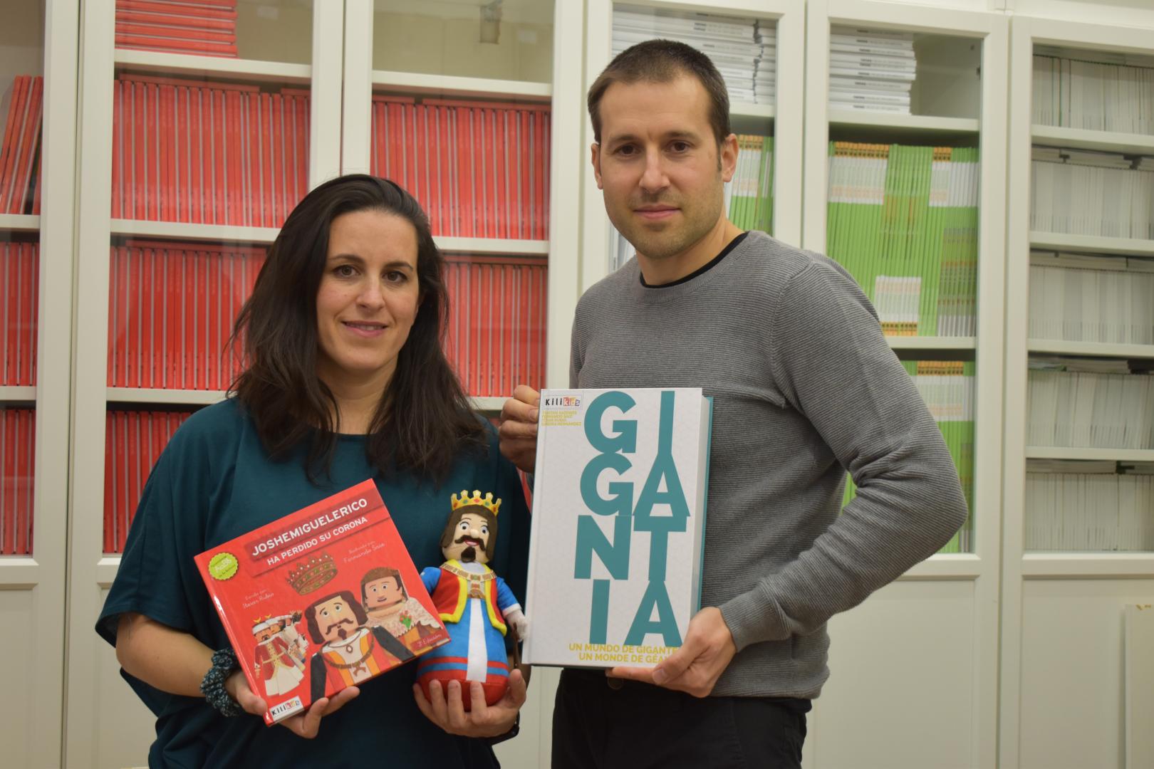 Itziar Rubio y Fernando Saiz, creadores de Kilikids