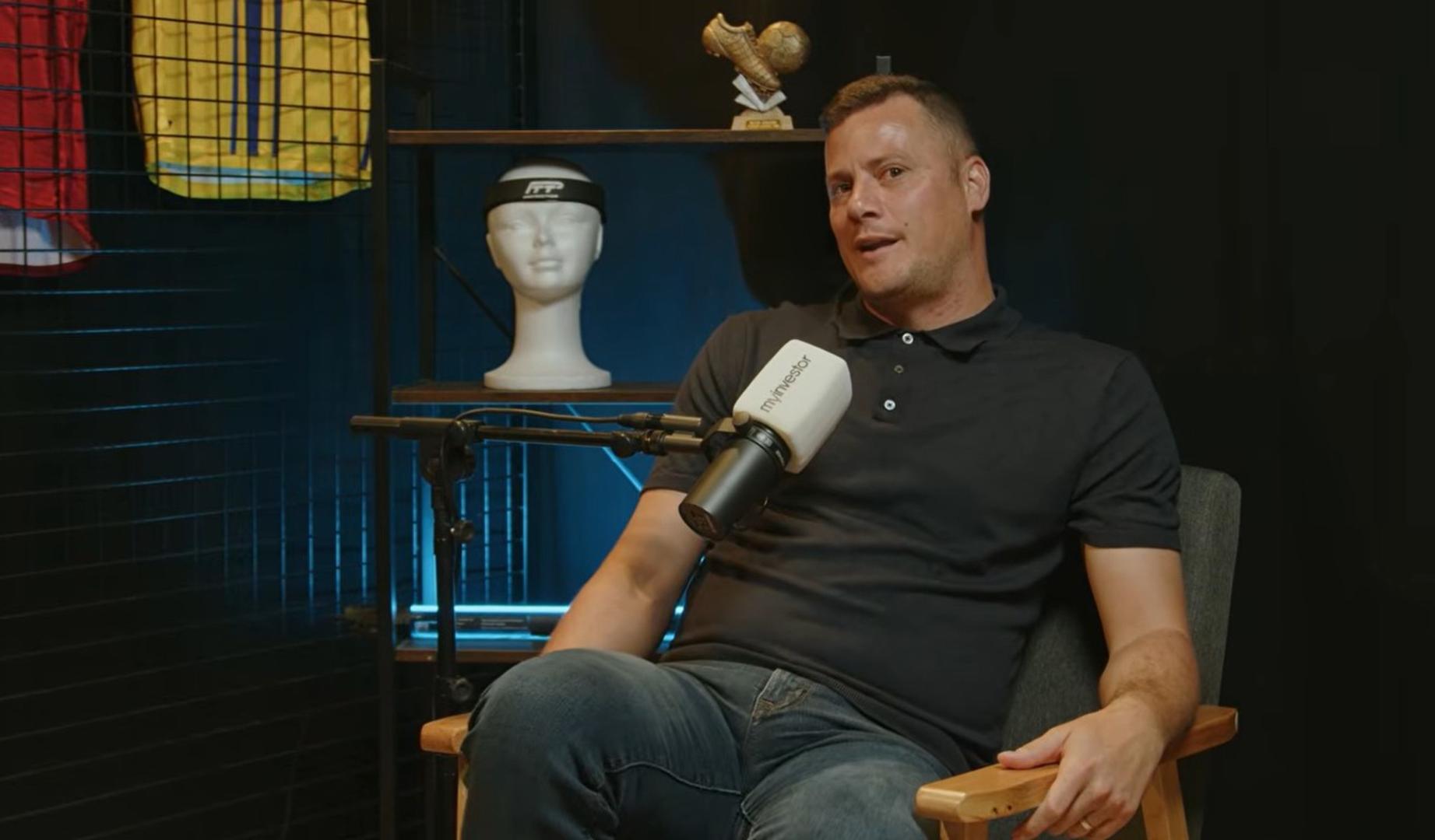 Oriol Riera durante le entrevista con Offsiders