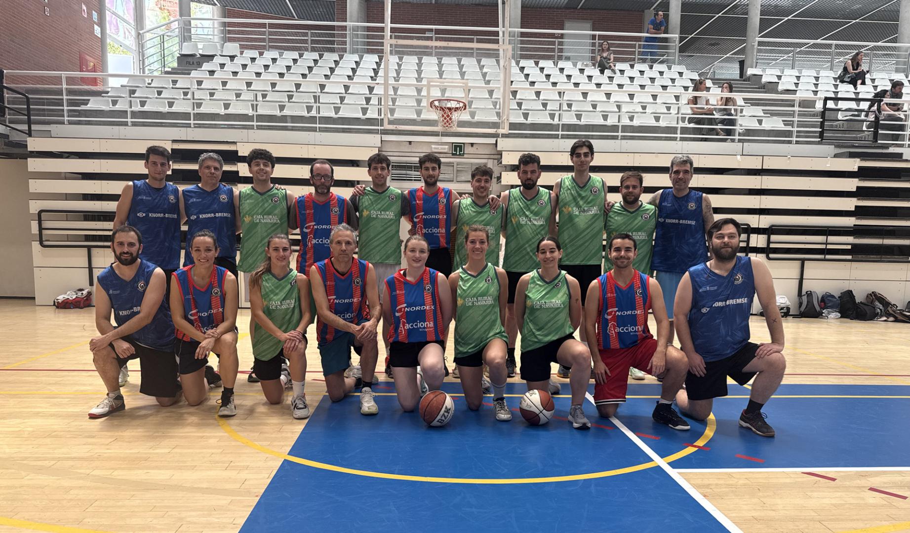 Finalistas baloncesto: Caja Rural, Nordex y Knorr Bremse