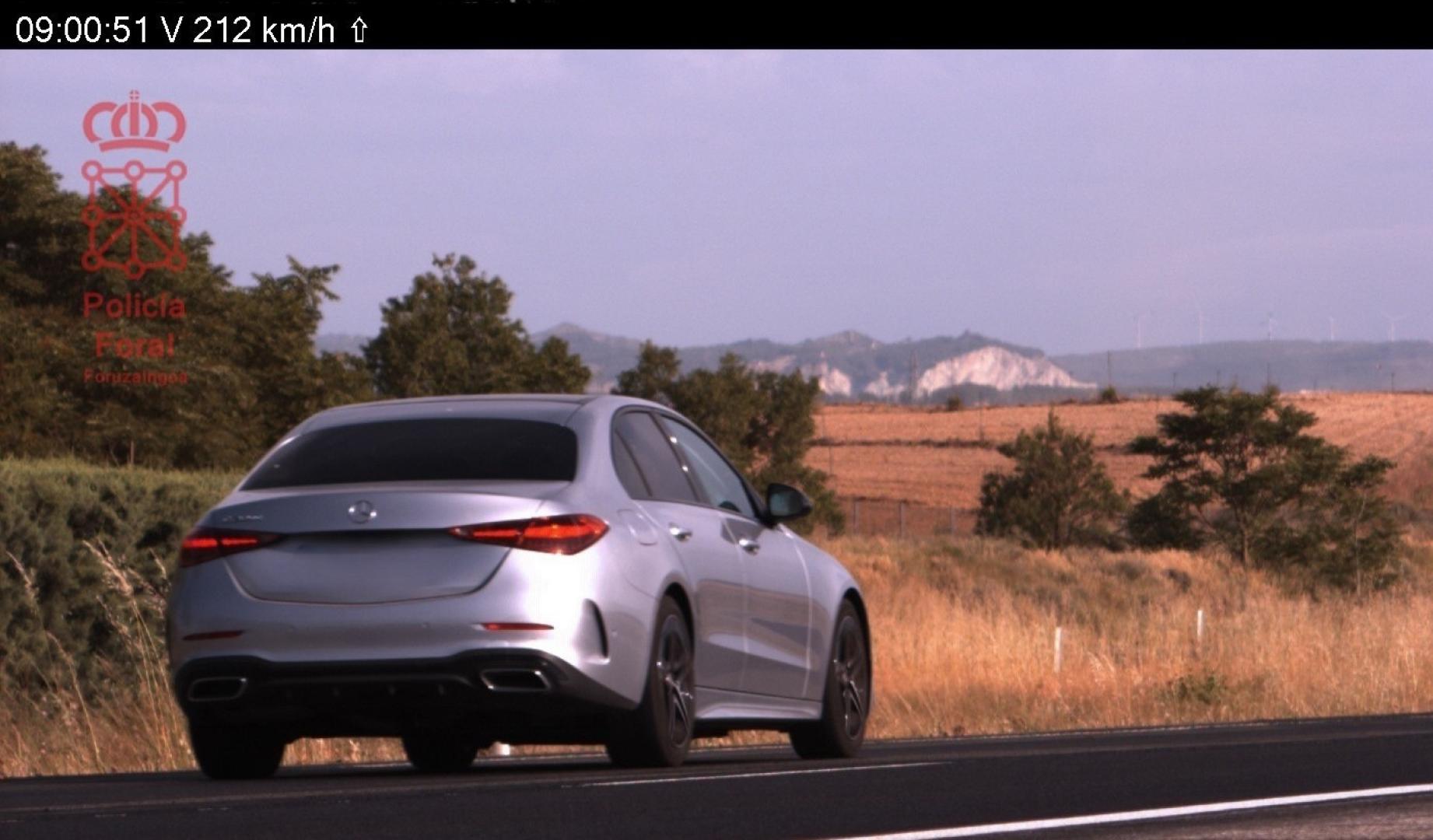 Imagen del coche que conducía el investigado