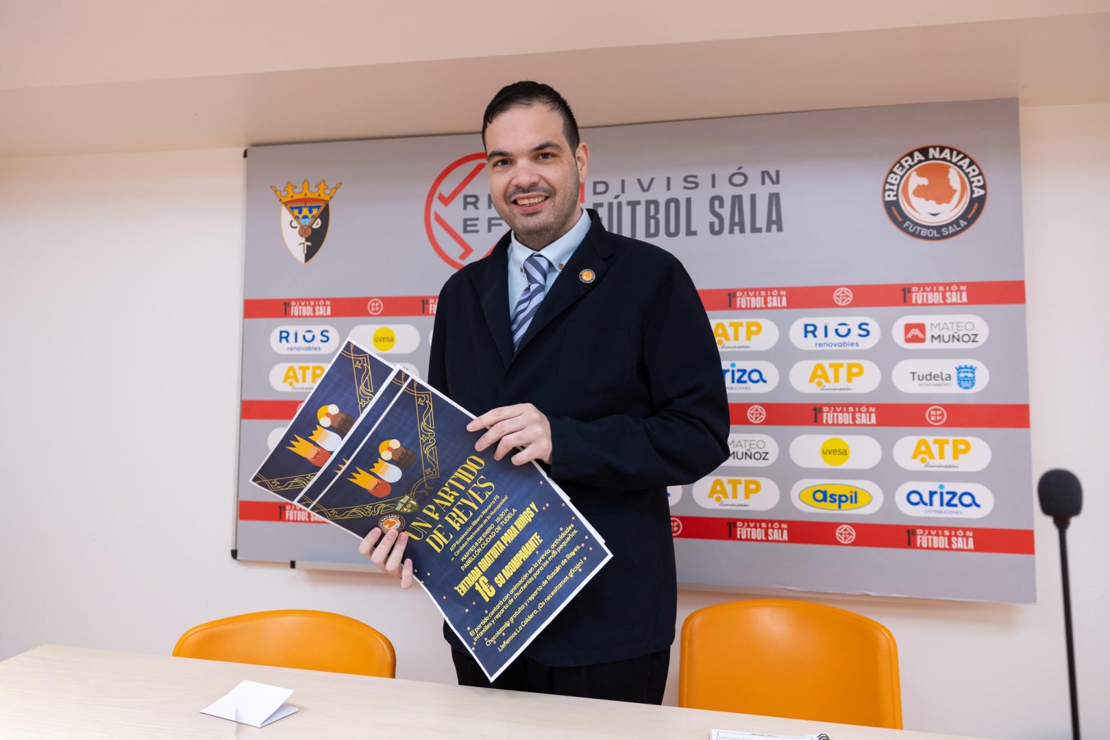 Ramón Lázaro, en una imagen tomada el pasado mes de enero en Tudela