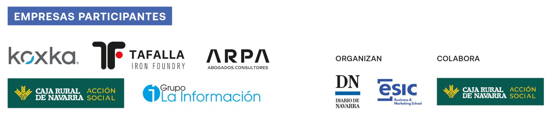 Empresas participantes, organizadores y colaborador de Talento Joven 2026