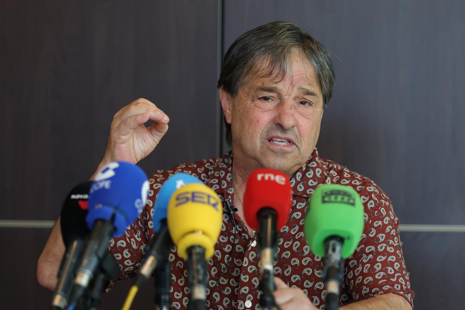 Tatono Arregui, máximo mandatario del C.D: Xota, este viernes 12 de junio