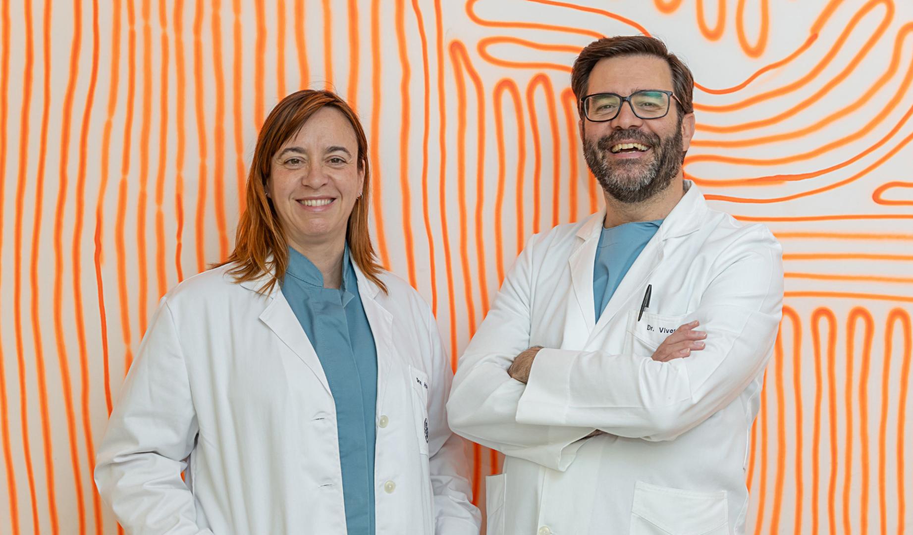 La Dra. Cristina Honorato y el Dr. Marc Vives, especialistas del Departamento de Anestesiología y Cuidados Intensivos de la Clínica Universidad de Navarra