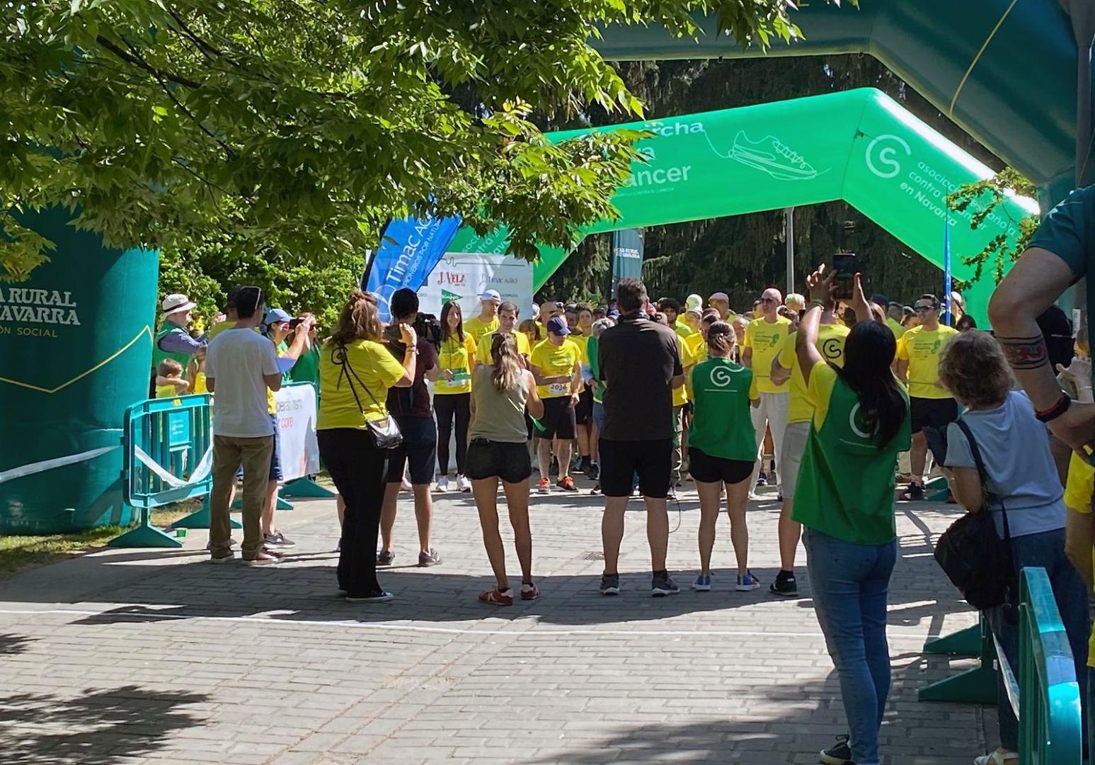 Pamplona acoge este domingo la XII Marcha Contra el Cáncer que se celebra en el entorno de la Ciudadela.