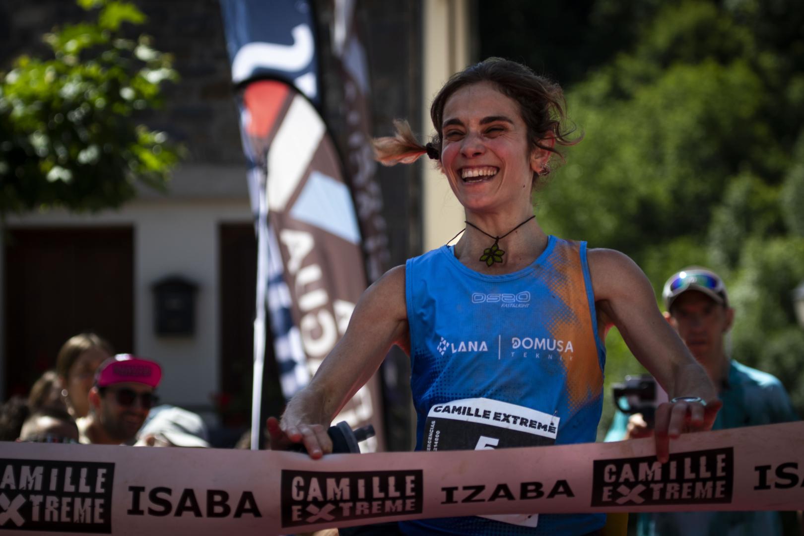 Irati Azkargorta, corredora de Iturmendi afincada en Andorra, ha firmado su tercera victoria consecutiva en Isaba