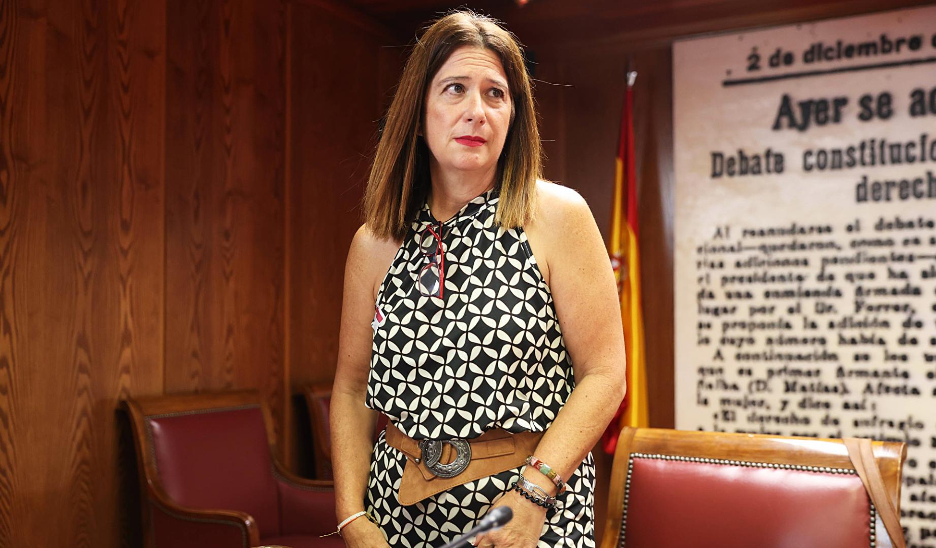Leire Díez, en una imagen tomada durante su comparecencia en el Senado el año pasadoLeire Díez, en su comparecencia en el Senado en septiembre. JAIME GARCÍA / ARCHDC