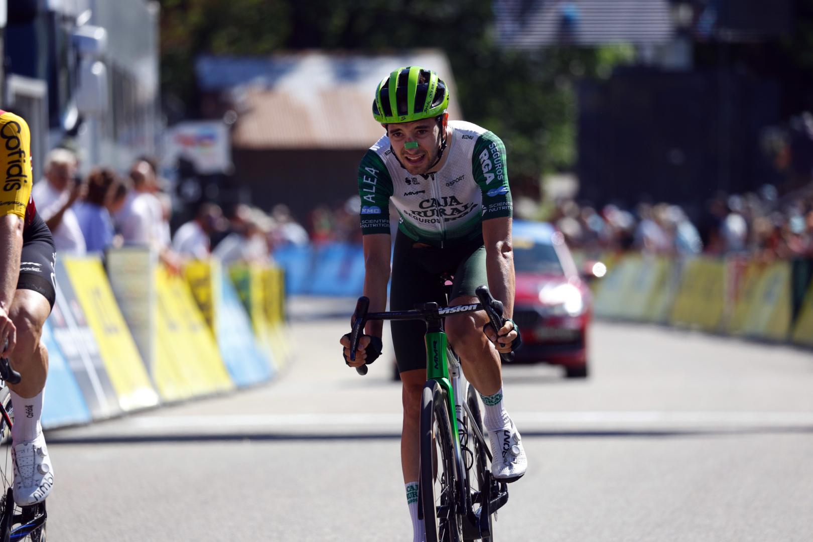 José Félix Parra, en el Tour de Auvergne.