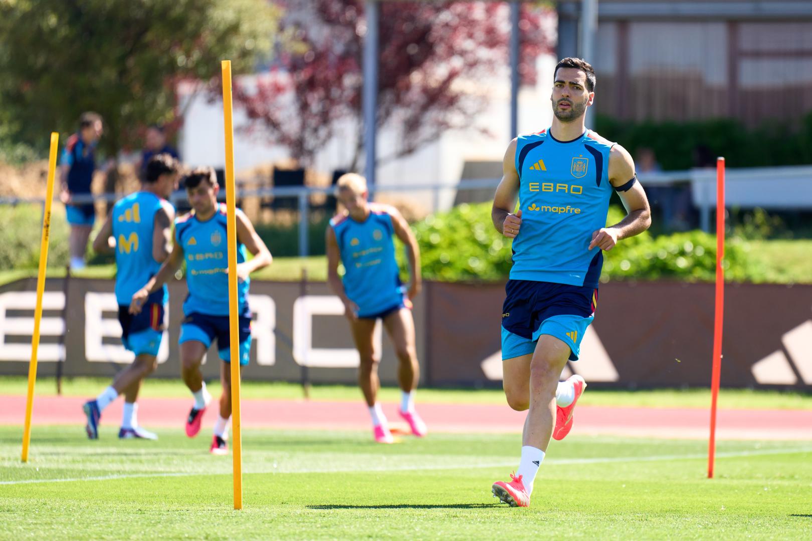 Mikel Merino, en una sesión reciente con la selección españolaESTRICTAMENTE, SOLO USO EDITORIAL.(Cualquier uso no editorial requiere el permiso de RFEF)RESTRICTED TO EDITORIAL USE.(Any non editorial use requires permission of RFEF)