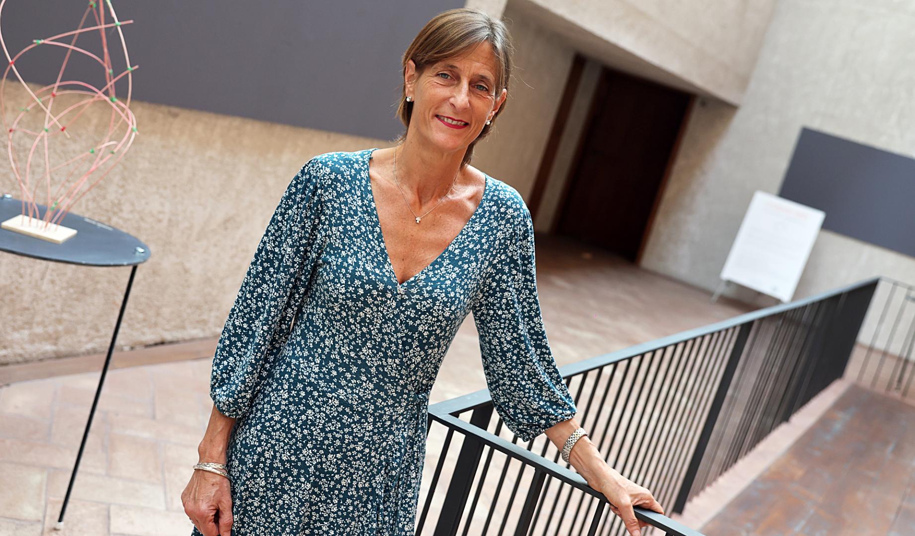 Belén González,, presidenta de la Sociedad Navarra de Geriatría y Gerontología