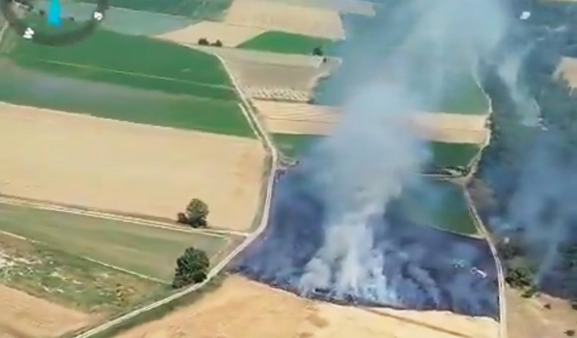 Imagen del terreno afectado