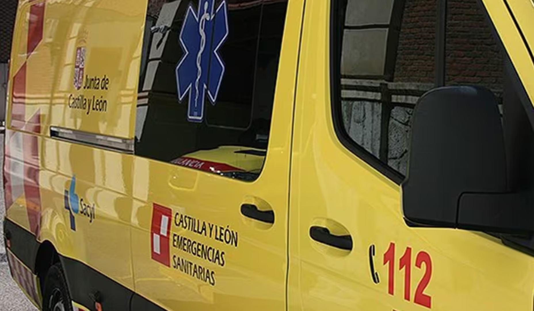 Imagen de archivo de una ambulancia del Sacyl