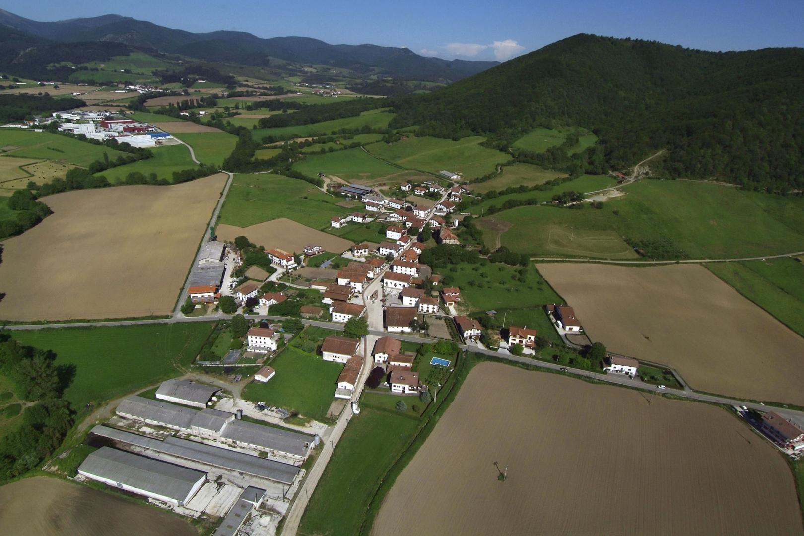 Vista aérea de Iraizotz