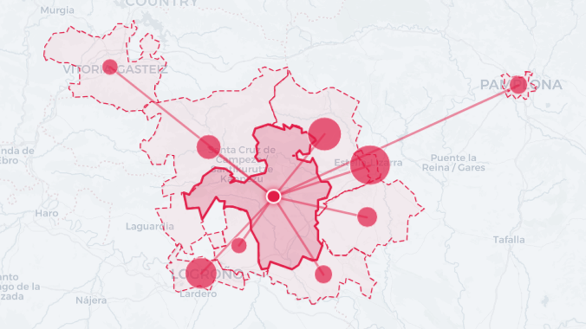 Imagen extraída del visor interactivo sobre movilidad